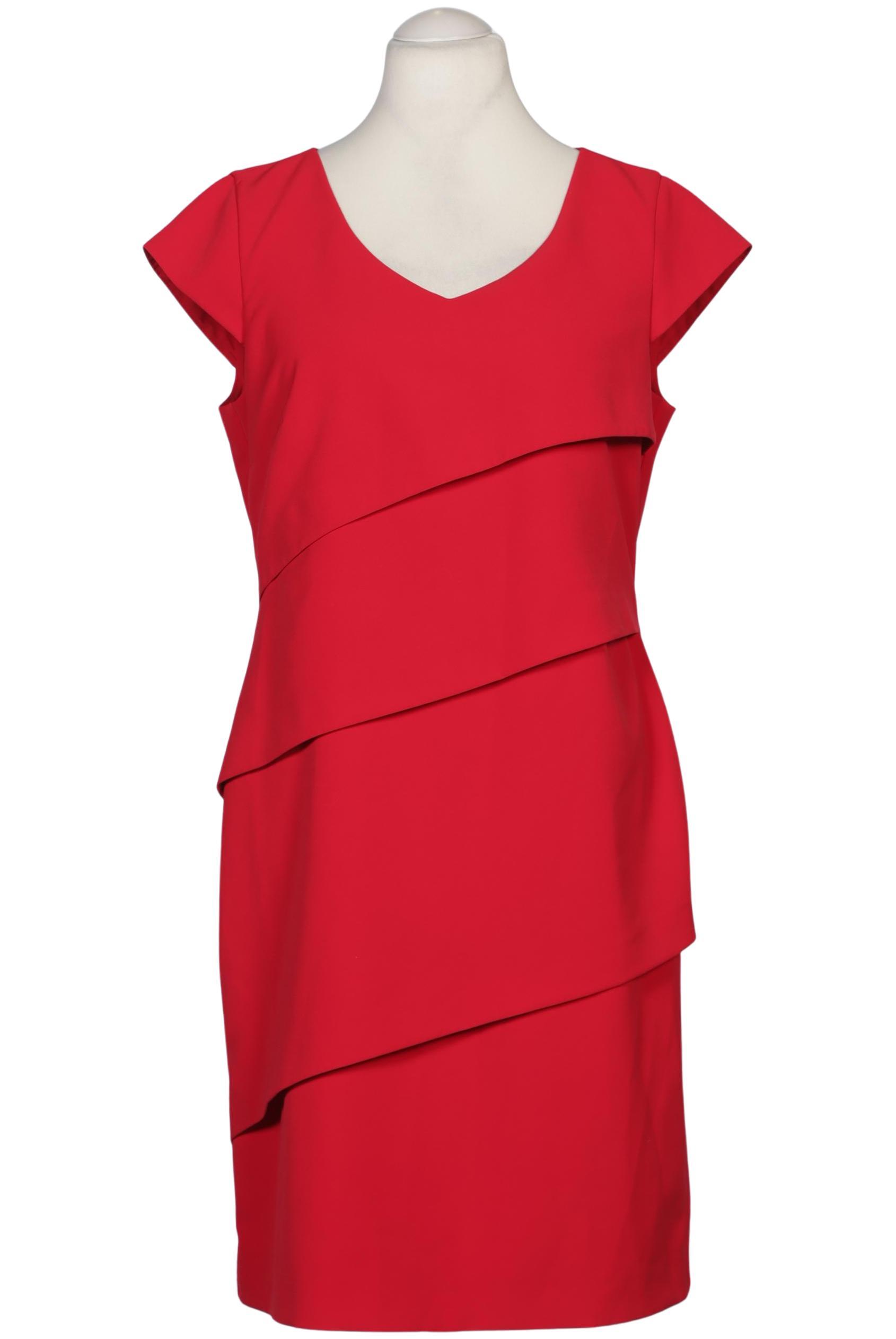 

Comma Damen Kleid, rot, Gr. 42