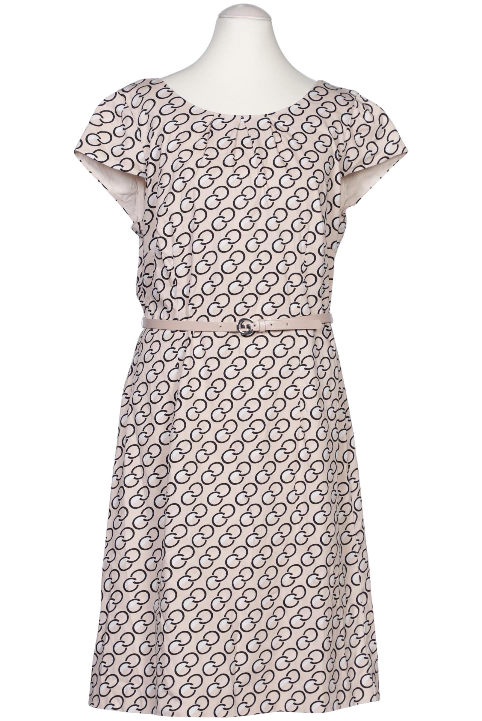 

Comma Damen Kleid, beige, Gr. 40