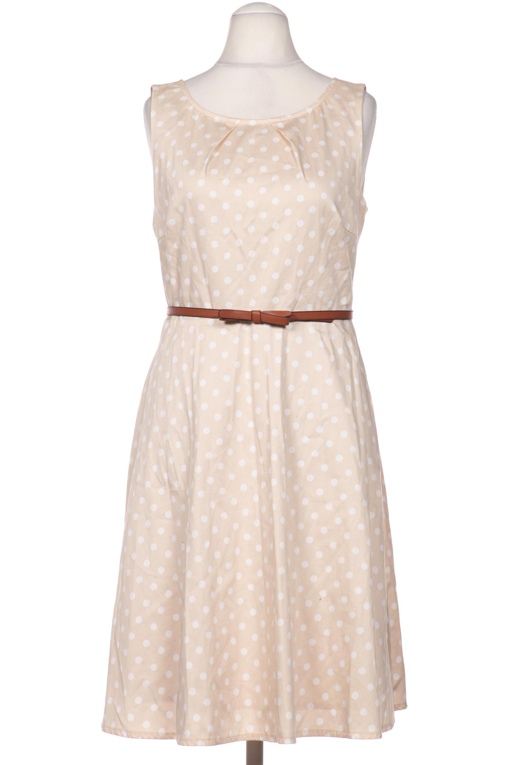 

Comma Damen Kleid, beige, Gr. 38