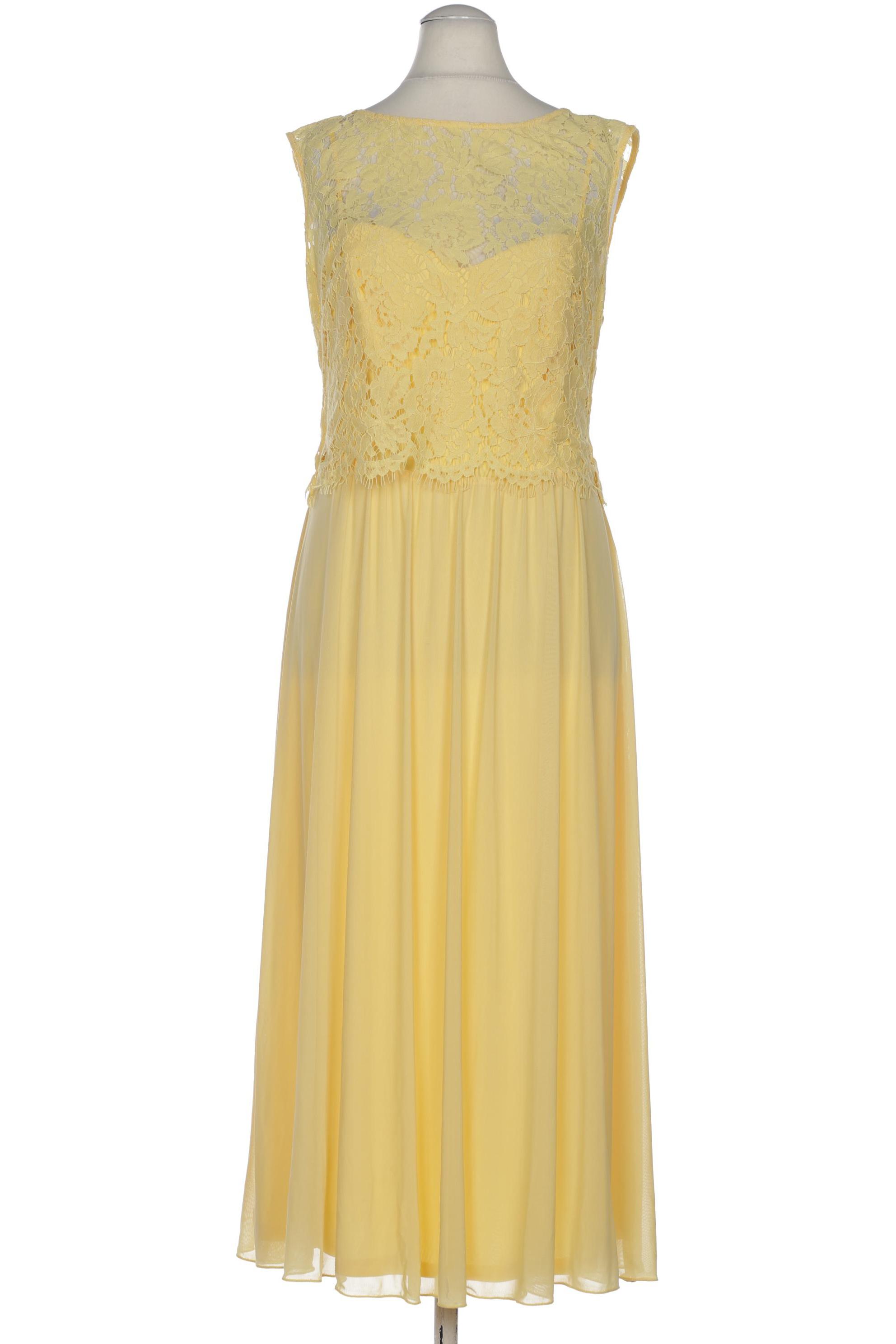 

Comma Damen Kleid, gelb, Gr. 38