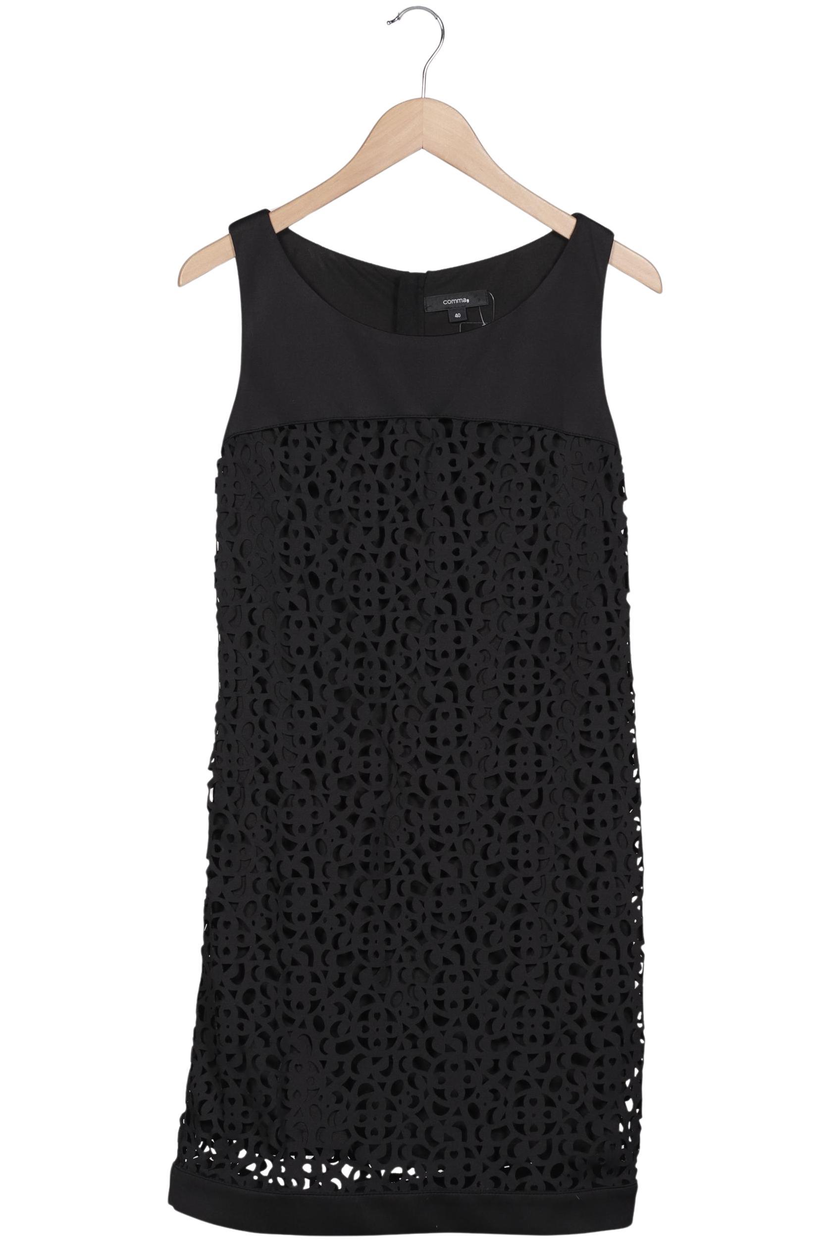 

Comma Damen Kleid, schwarz, Gr. 40