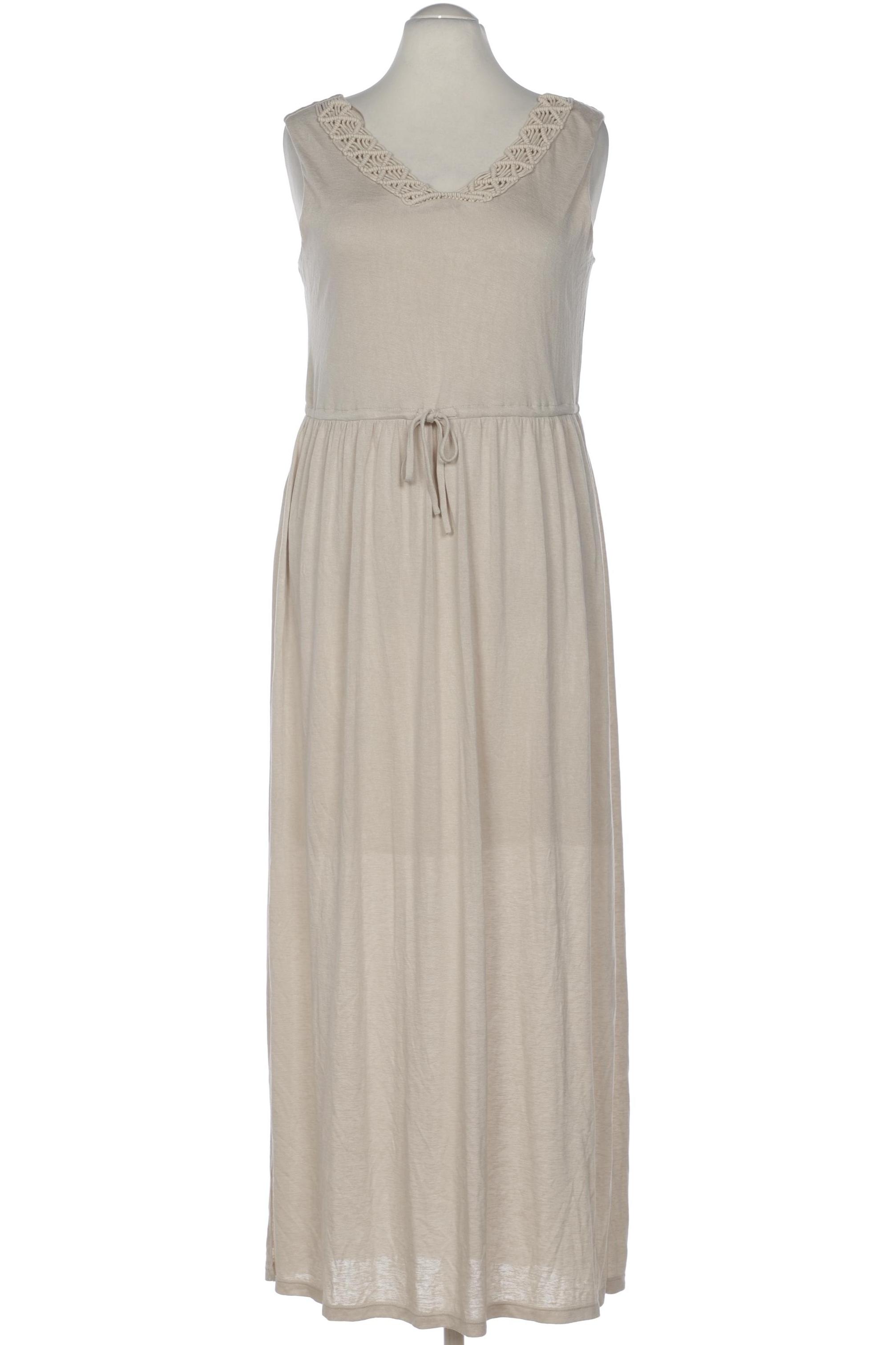 

Comma Damen Kleid, beige, Gr. 42