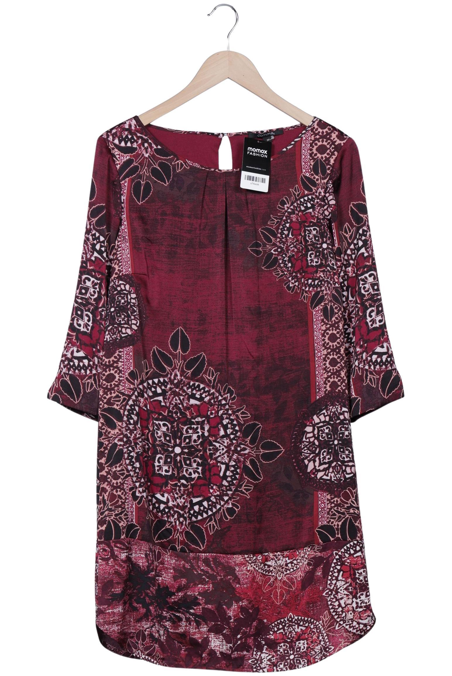 

Comma Damen Kleid, bordeaux, Gr. 36