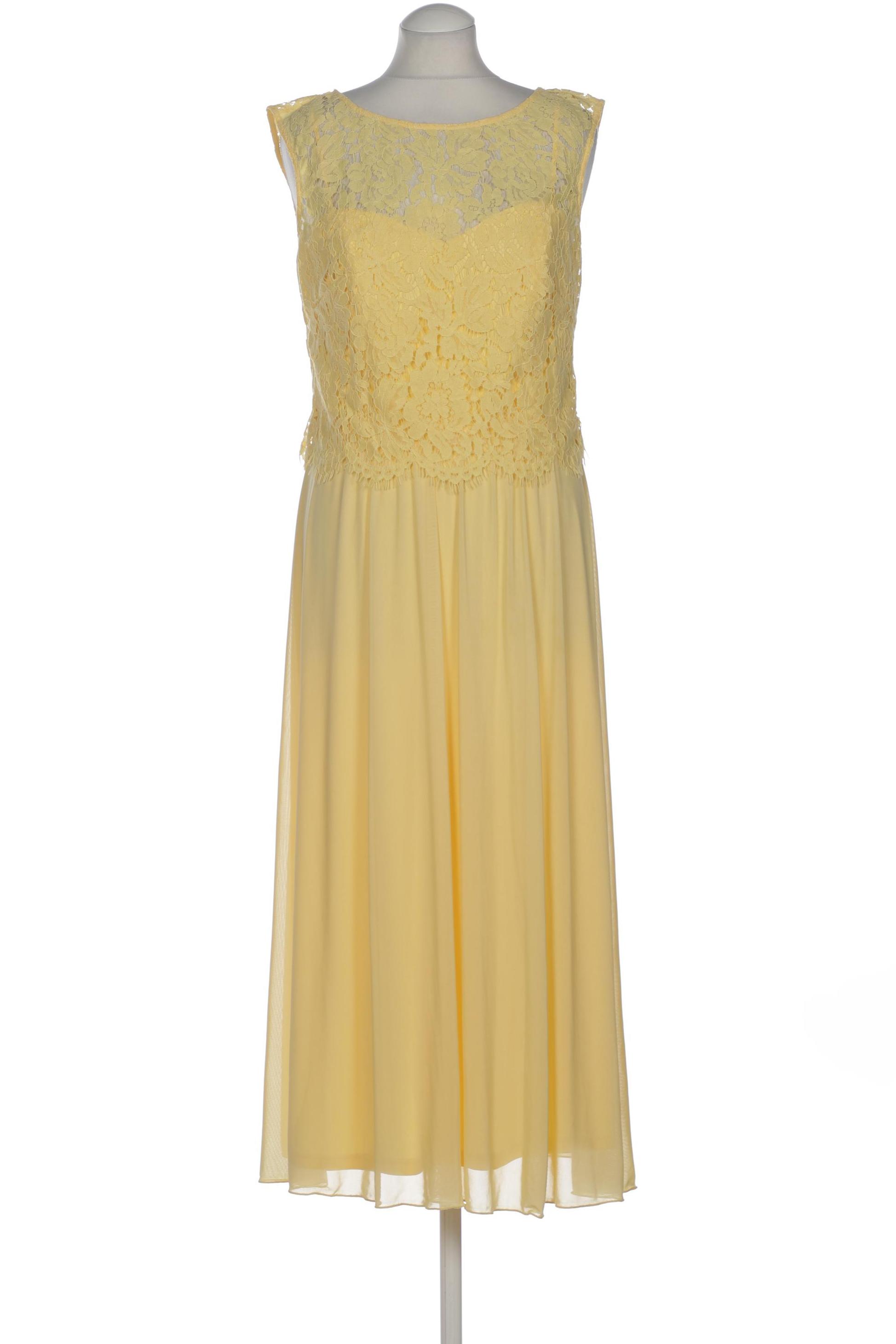 

Comma Damen Kleid, gelb, Gr. 38
