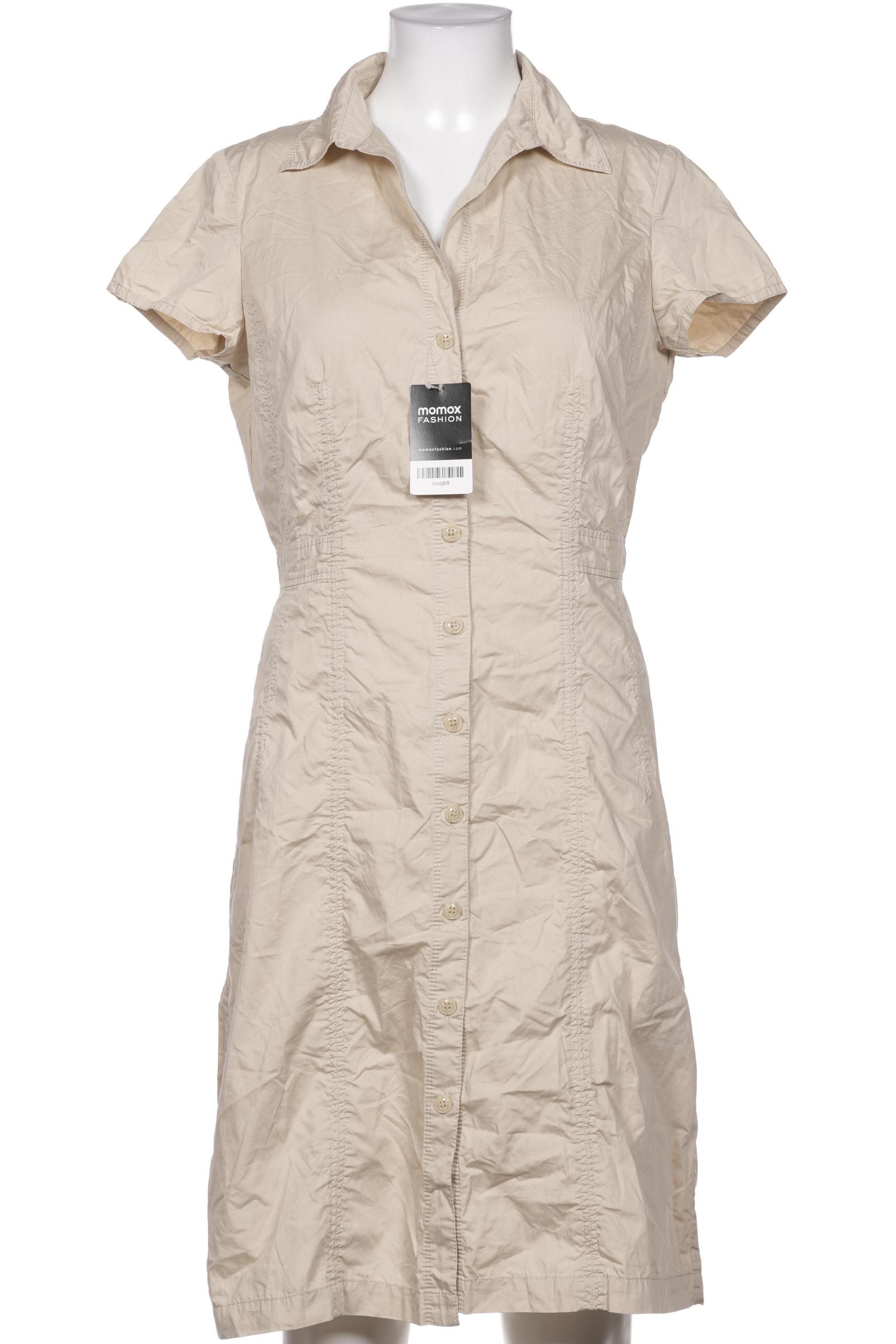 

Comma Damen Kleid, beige, Gr. 38