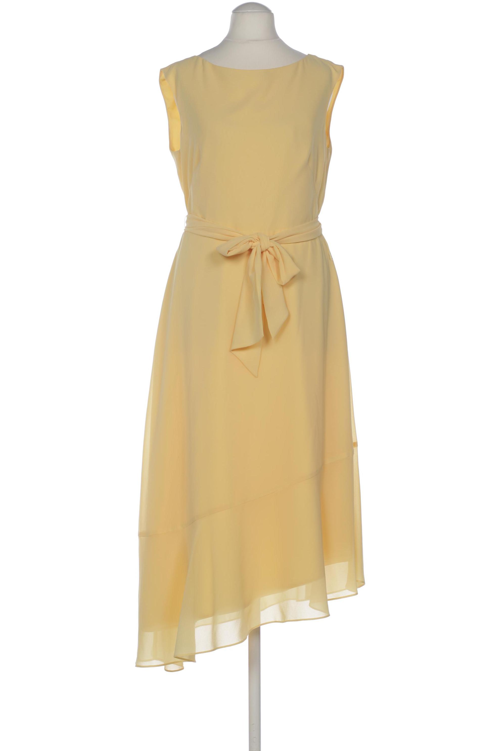 

Comma Damen Kleid, gelb, Gr. 36