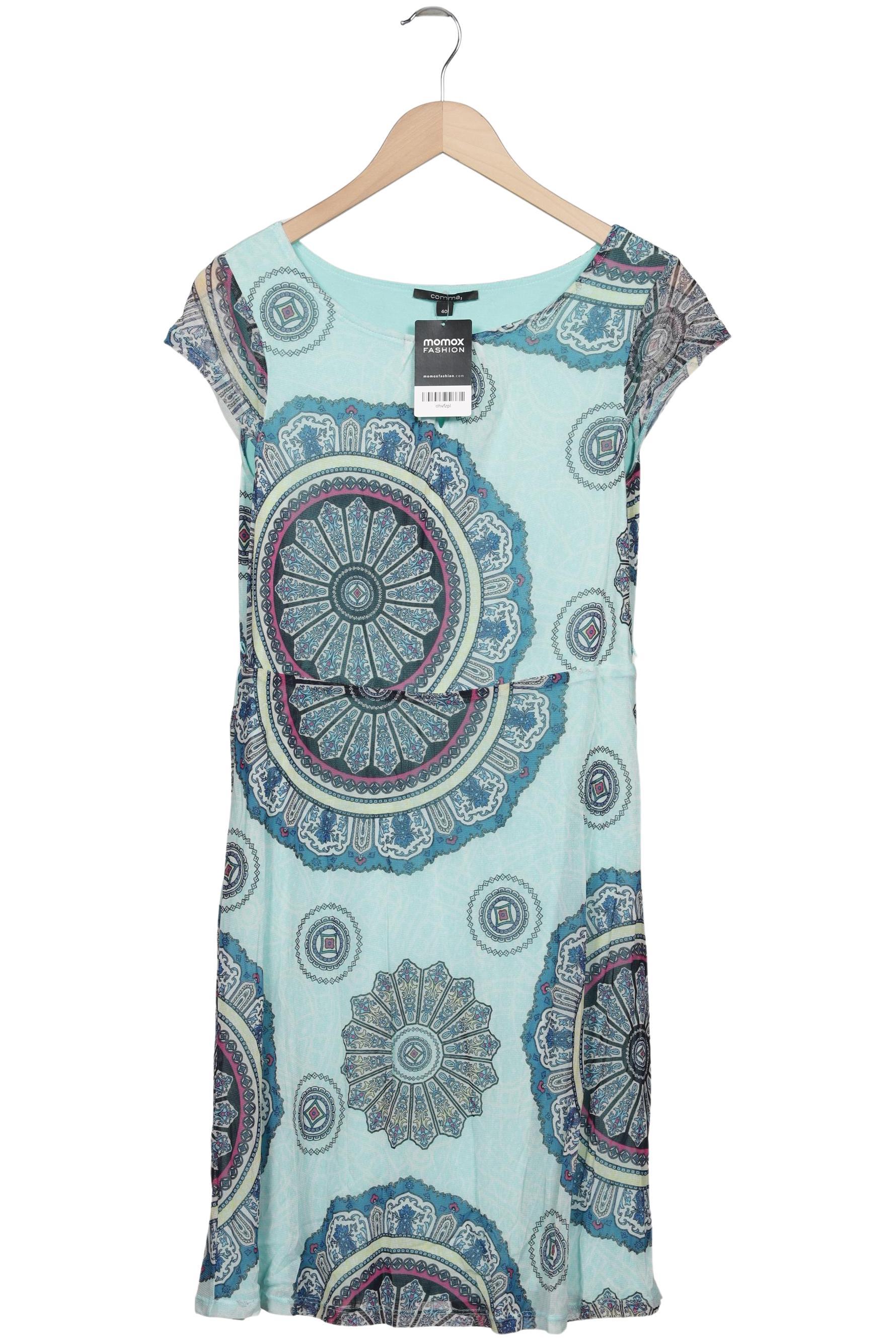 

Comma Damen Kleid, blau, Gr. 40