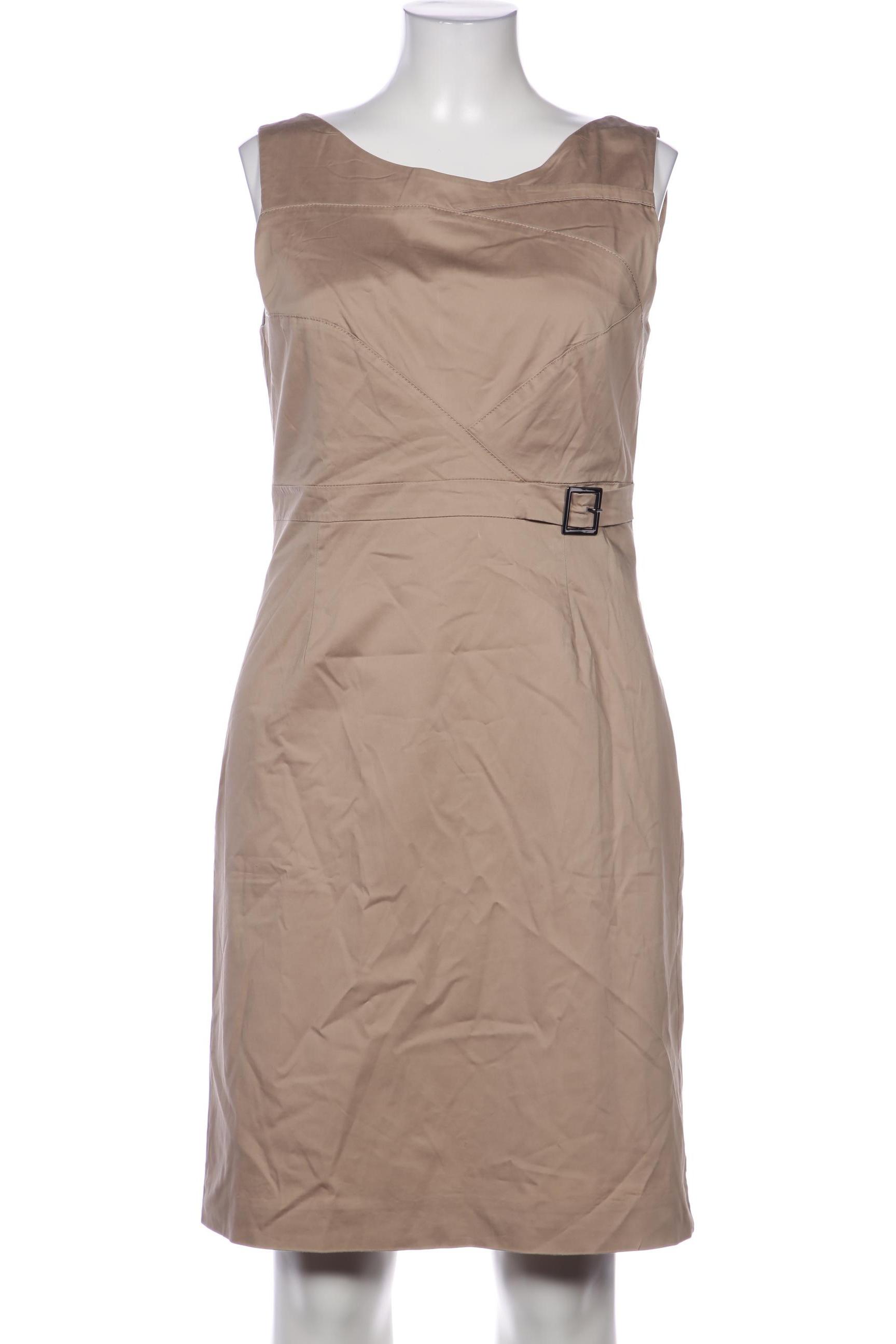

Comma Damen Kleid, beige, Gr. 42