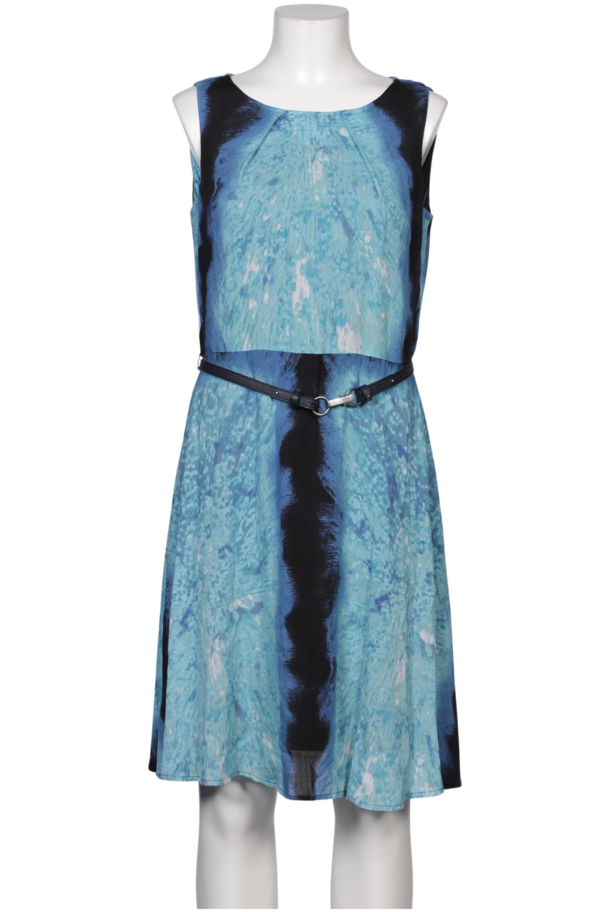 

Comma Damen Kleid, blau, Gr. 40