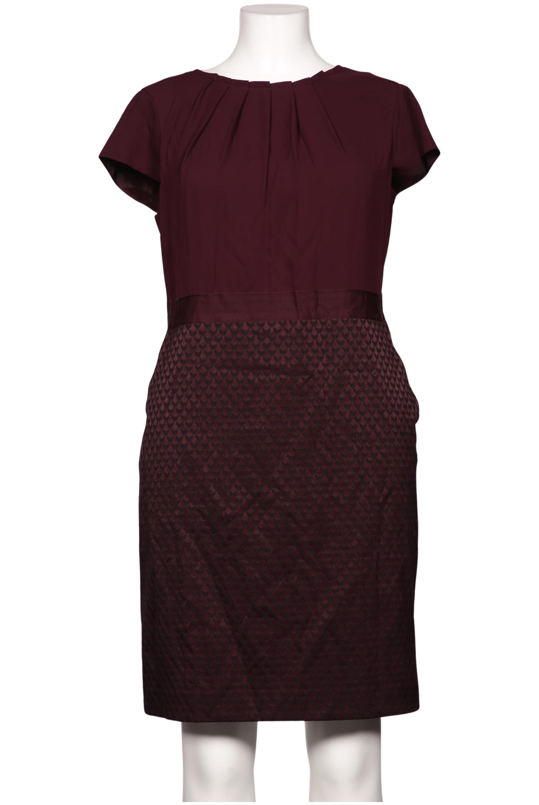 

Comma Damen Kleid, bordeaux, Gr. 44