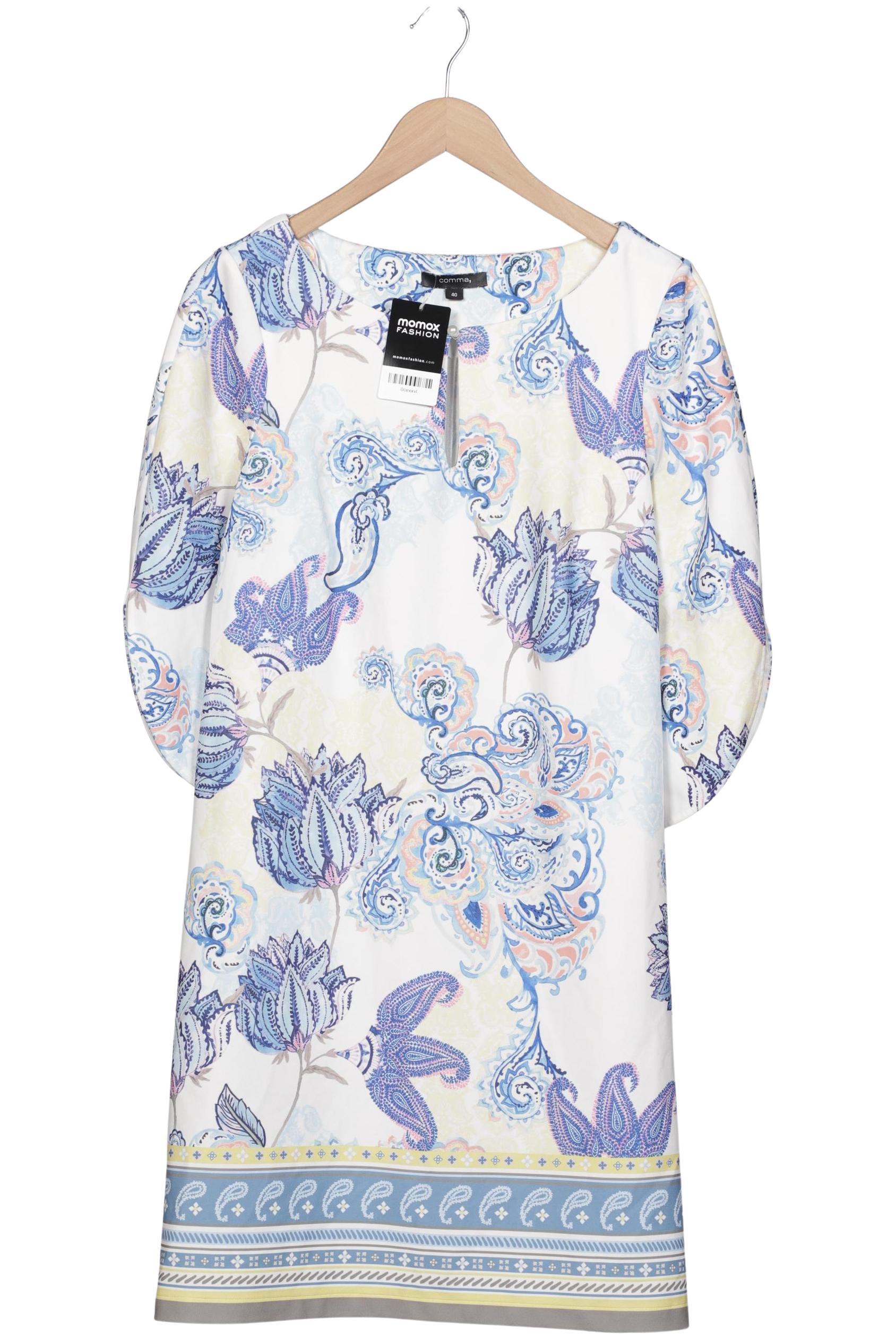 

Comma Damen Kleid, blau, Gr. 40