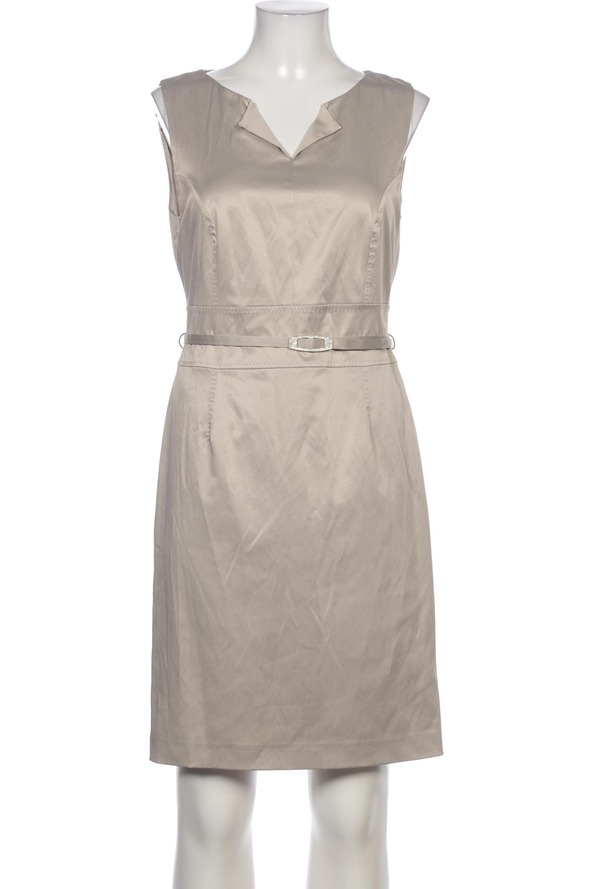 

Comma Damen Kleid, beige, Gr. 40
