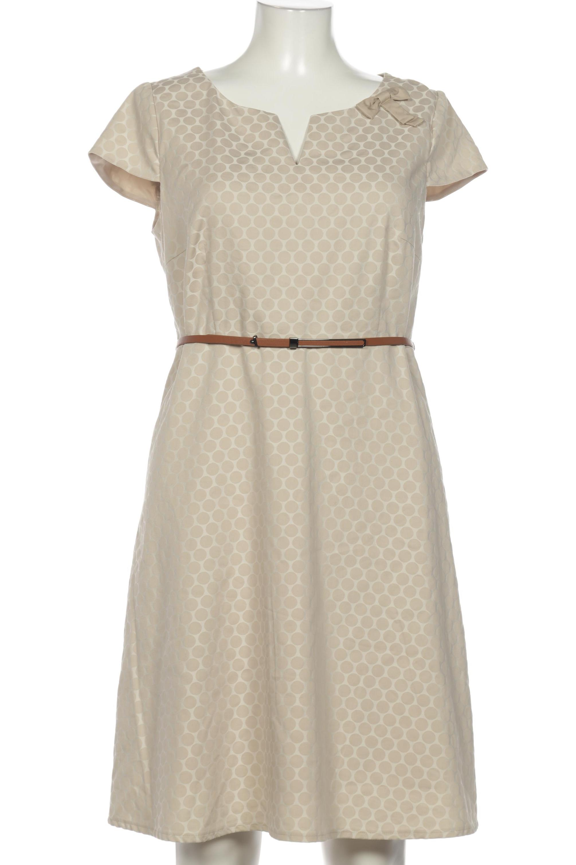 

Comma Damen Kleid, beige, Gr. 42