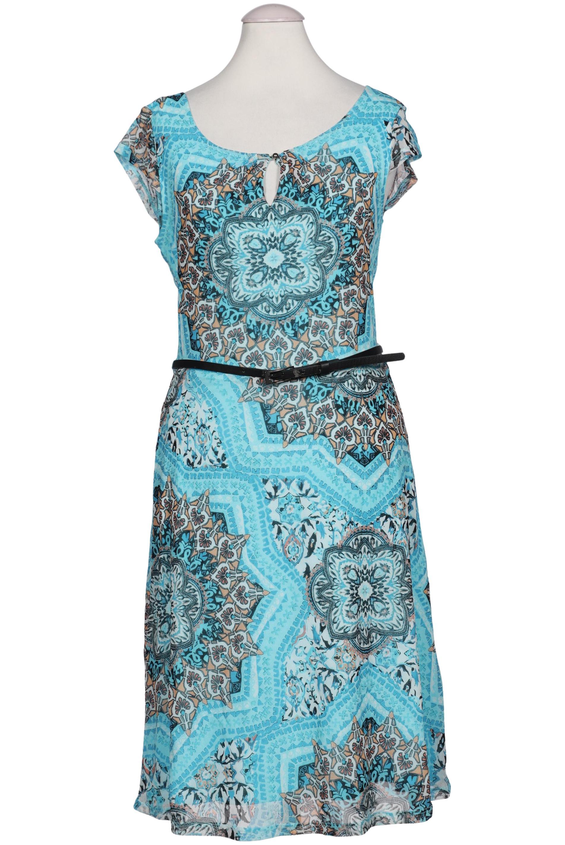 

Comma Damen Kleid, blau, Gr. 34