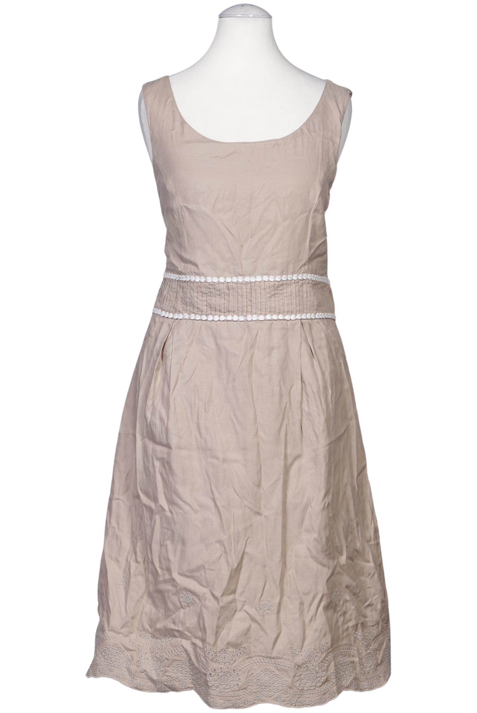 

Comma Damen Kleid, beige, Gr. 36