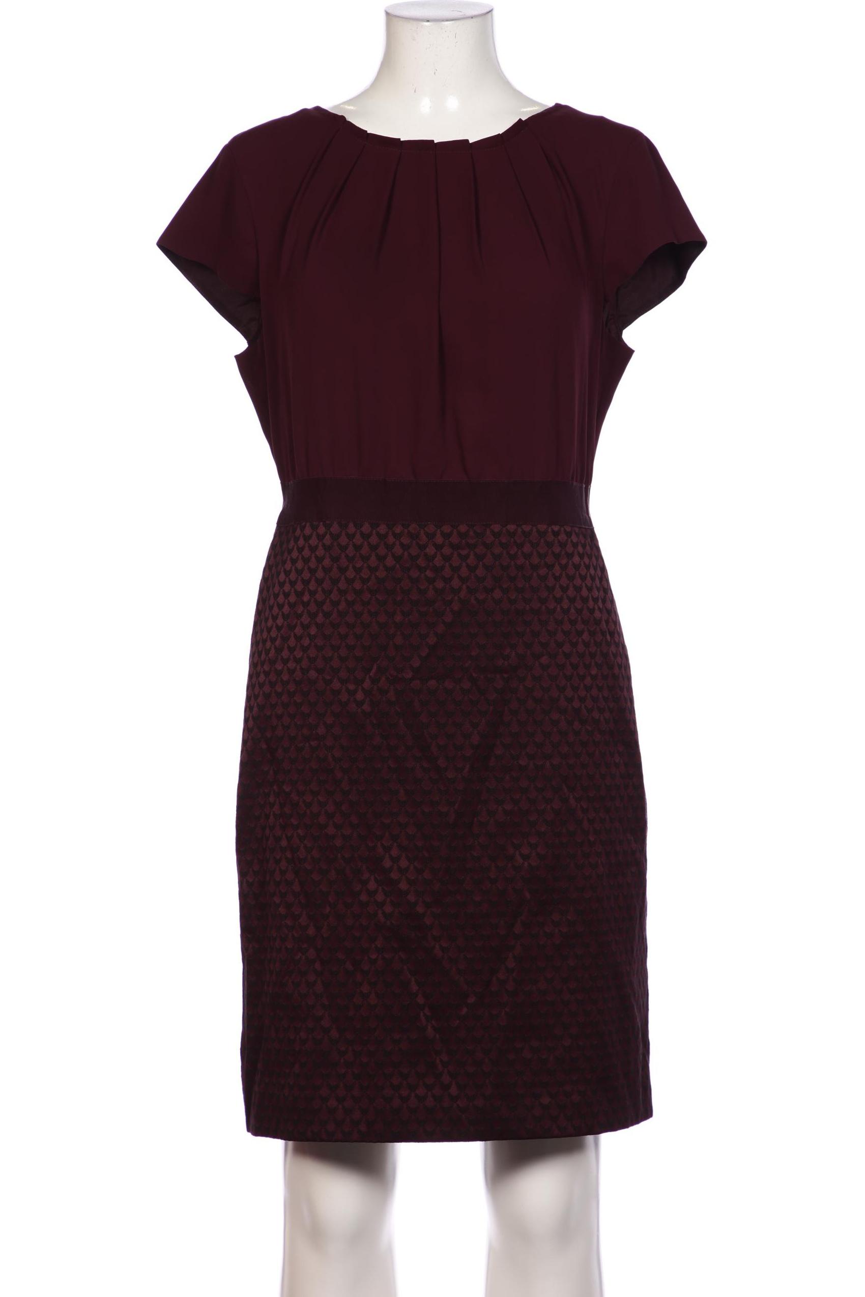 

Comma Damen Kleid, bordeaux, Gr. 42