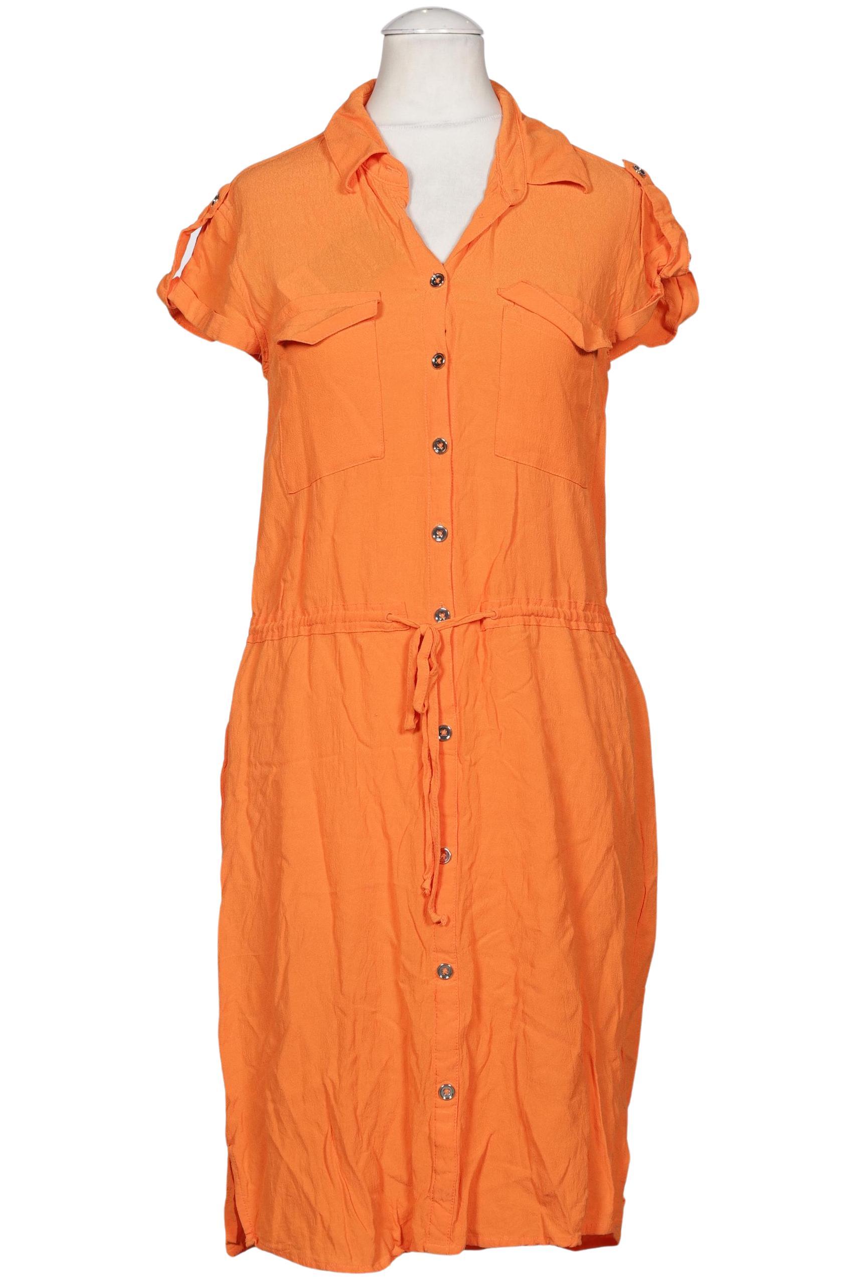 

Comma Damen Kleid, orange, Gr. 34