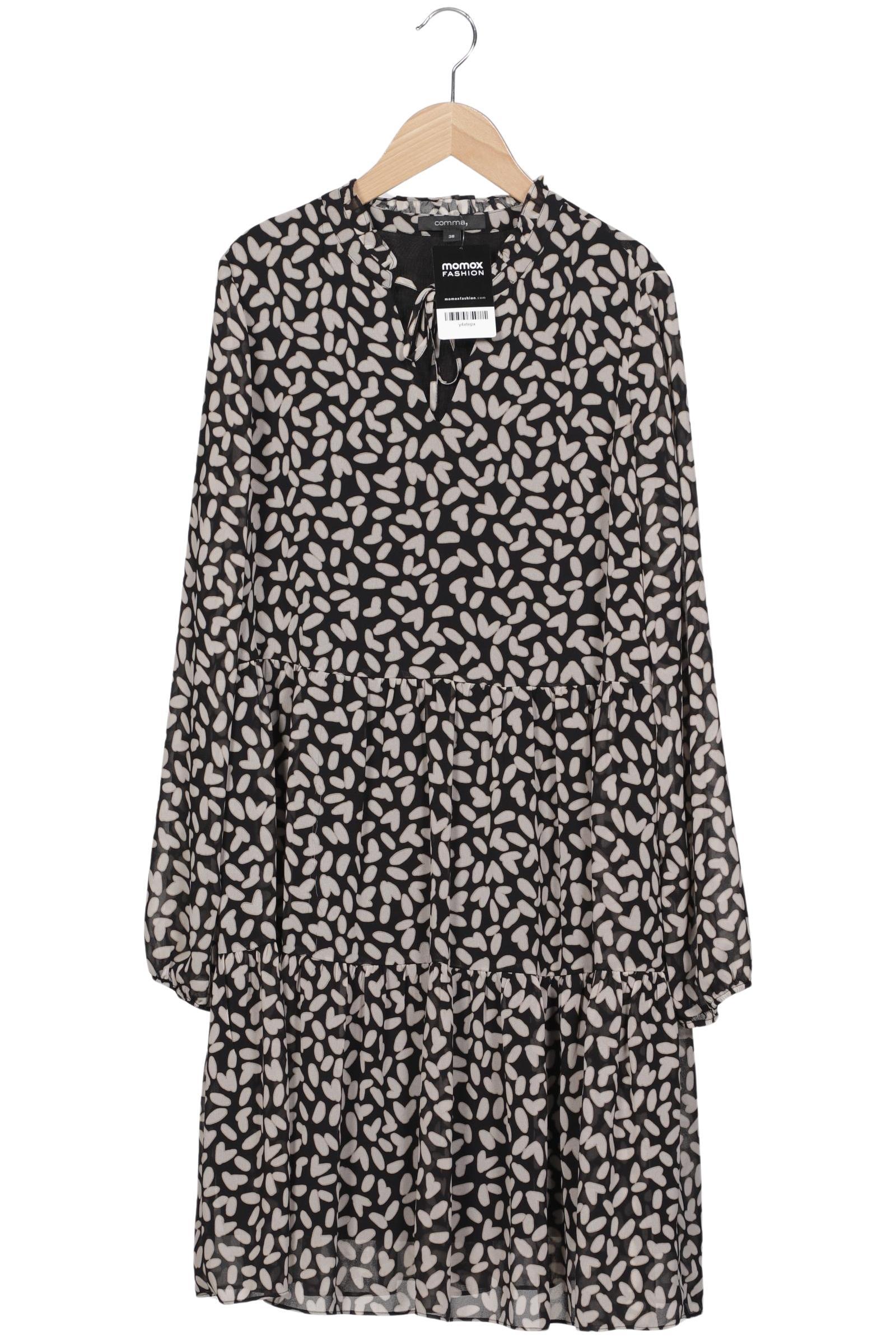 

Comma Damen Kleid, schwarz, Gr. 38