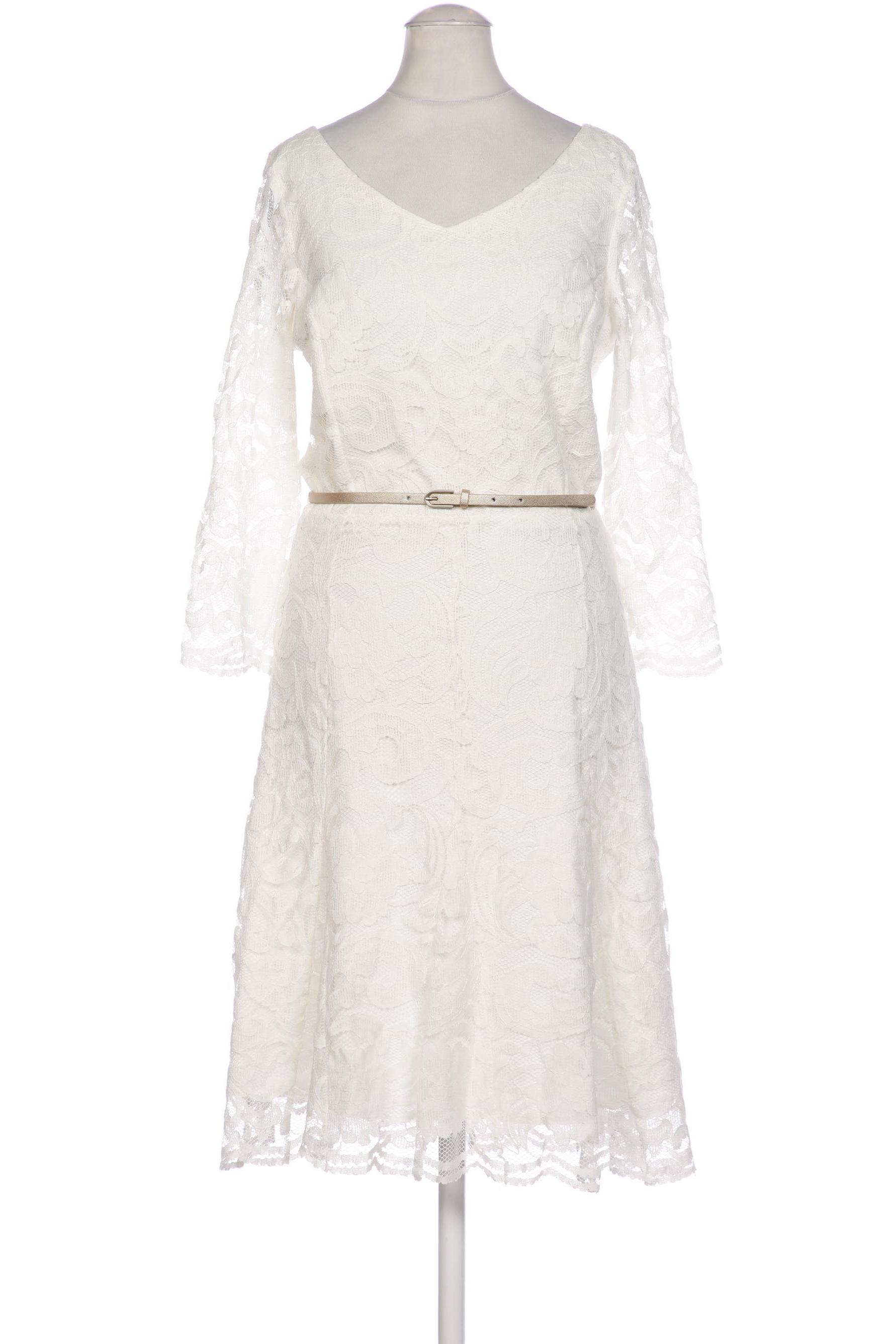 

Comma Damen Kleid, weiß, Gr. 34