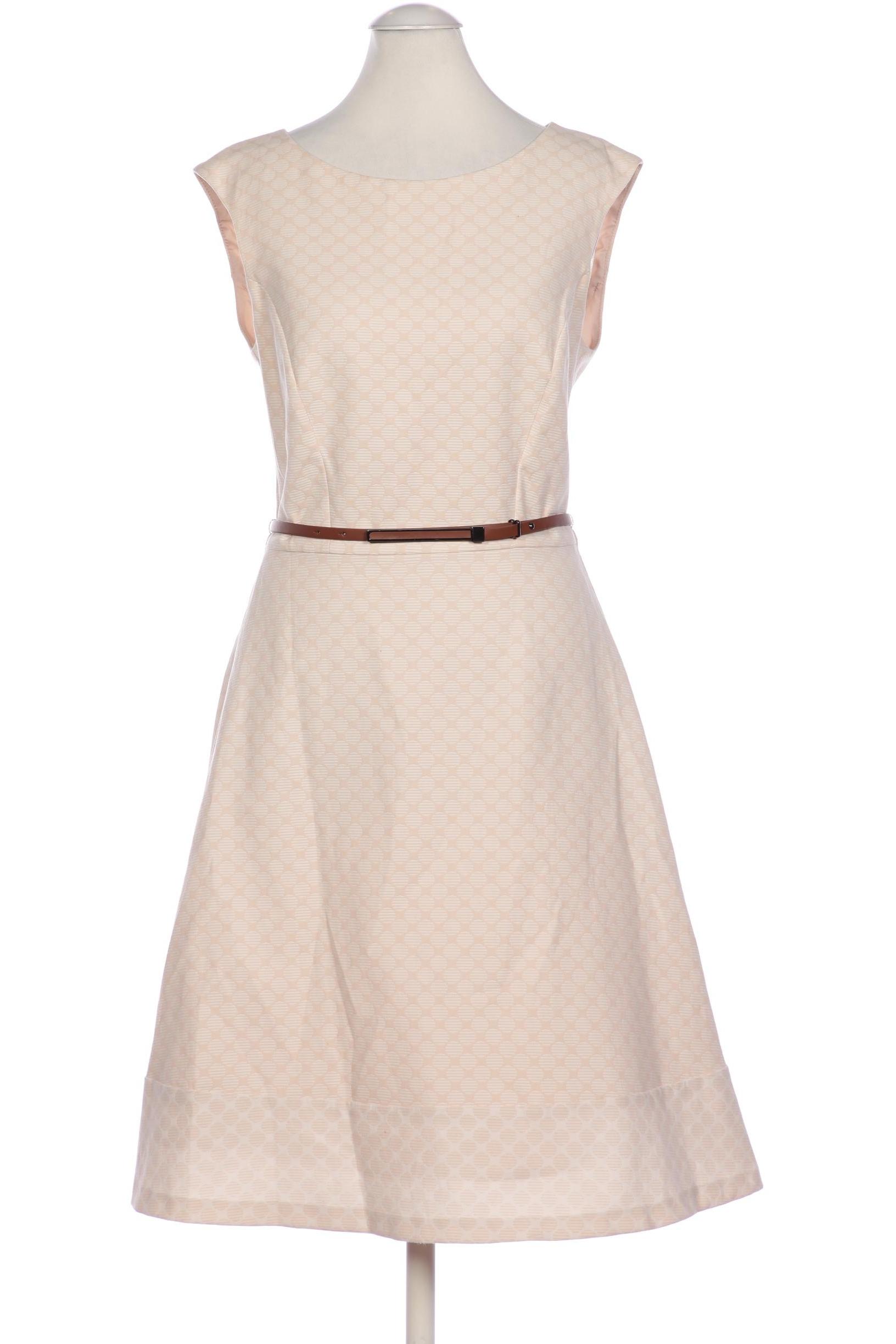 

Comma Damen Kleid, beige, Gr. 34