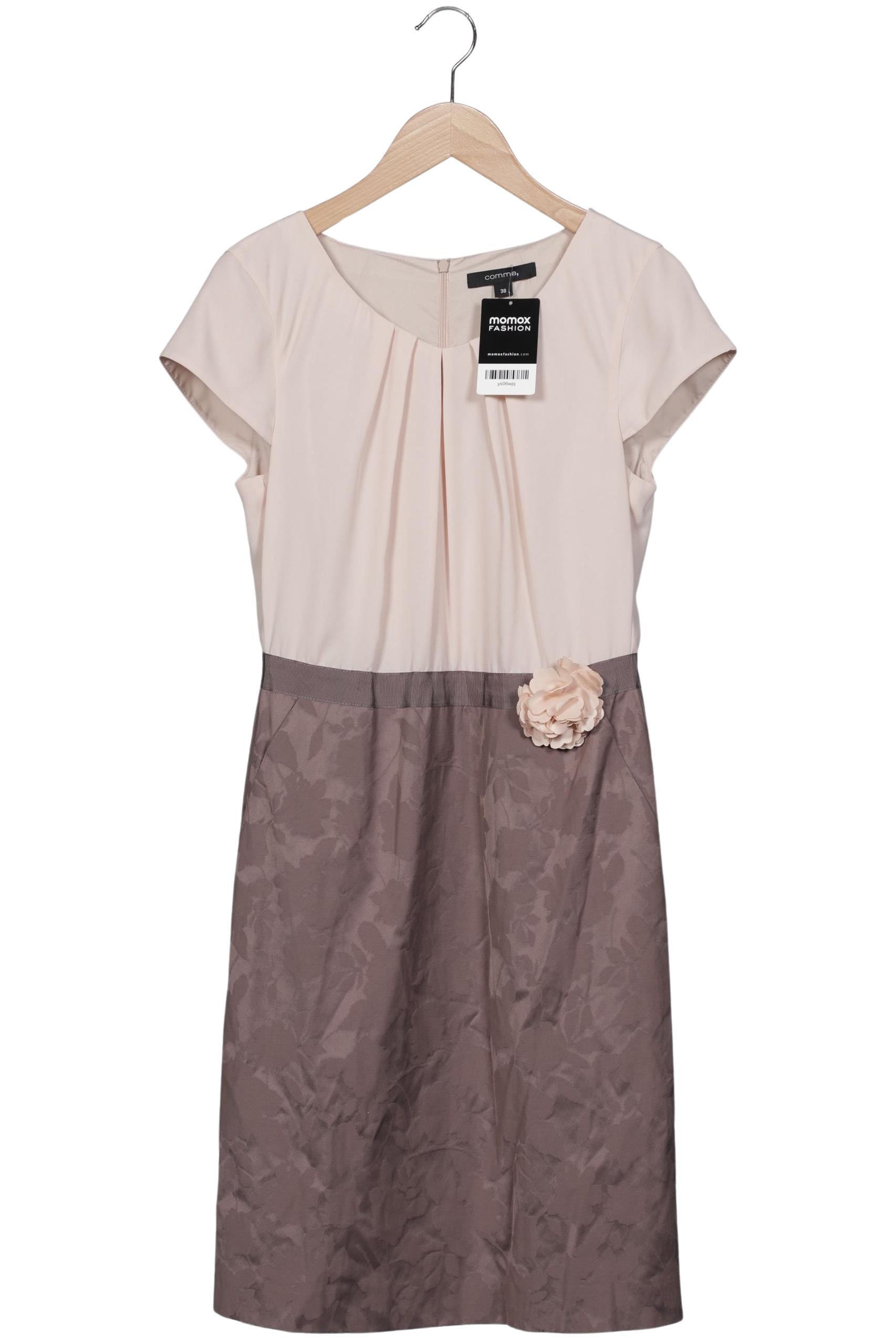 

Comma Damen Kleid, beige, Gr. 38