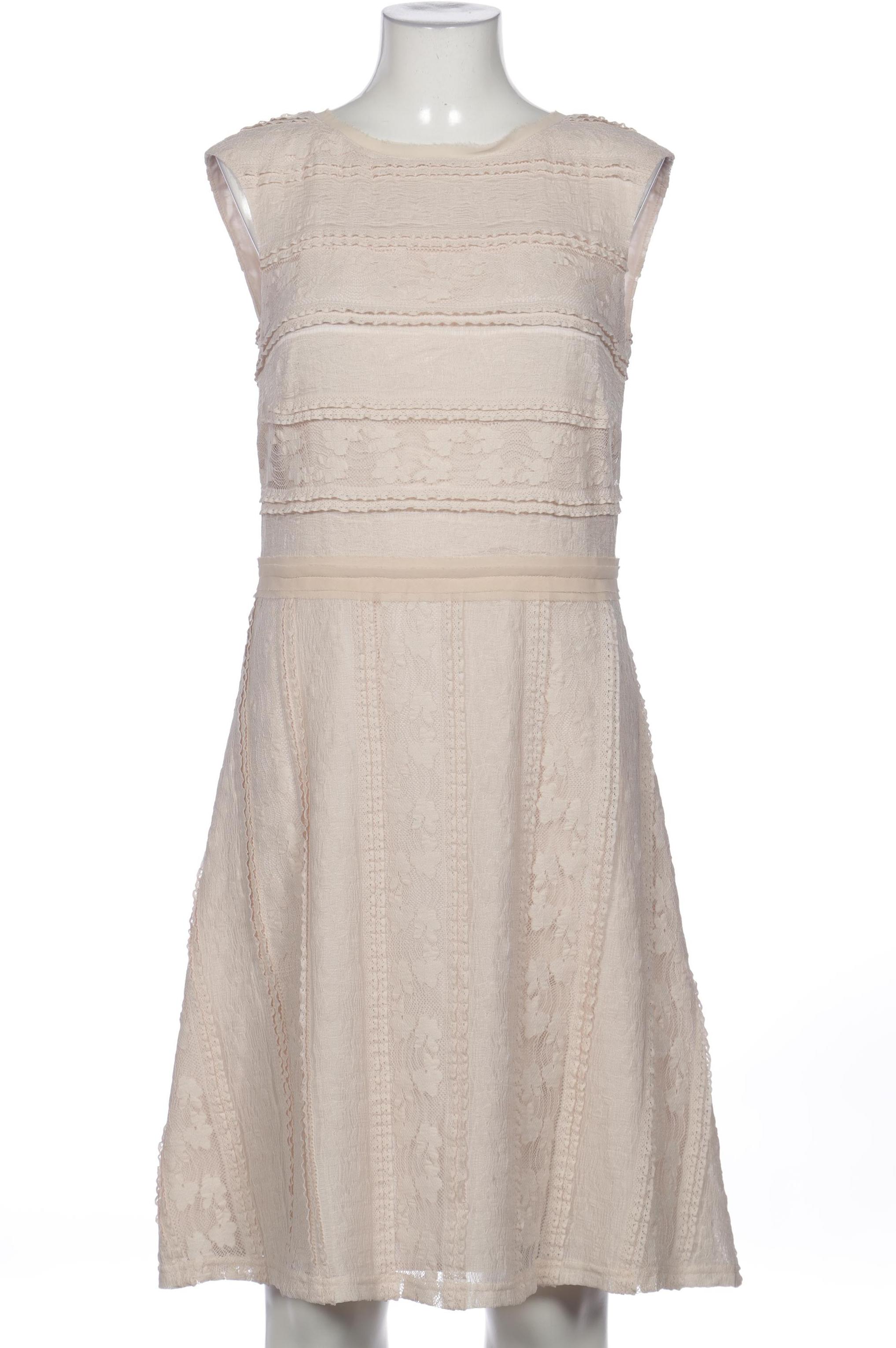 

Comma Damen Kleid, beige, Gr. 40