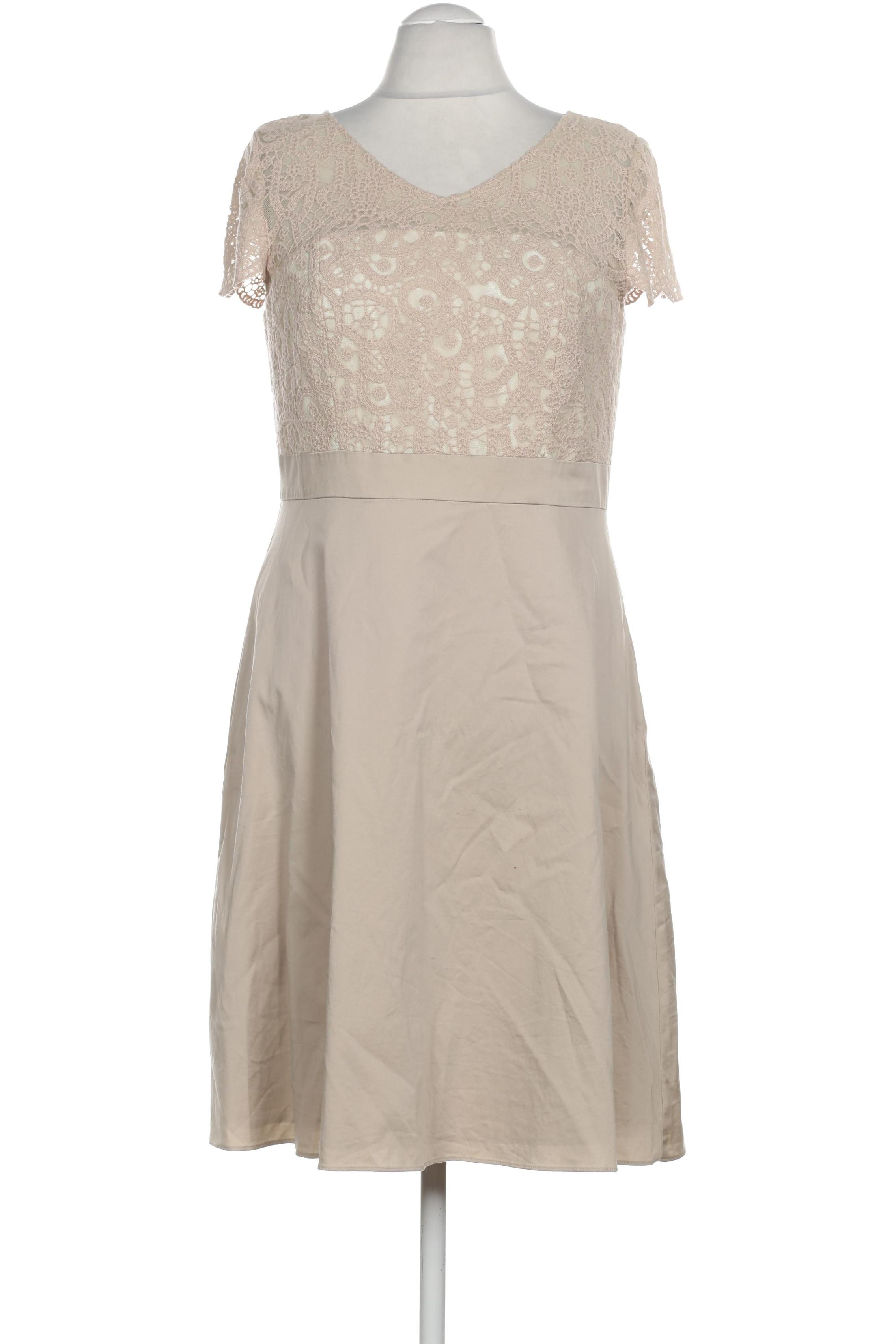 

Comma Damen Kleid, beige, Gr. 42