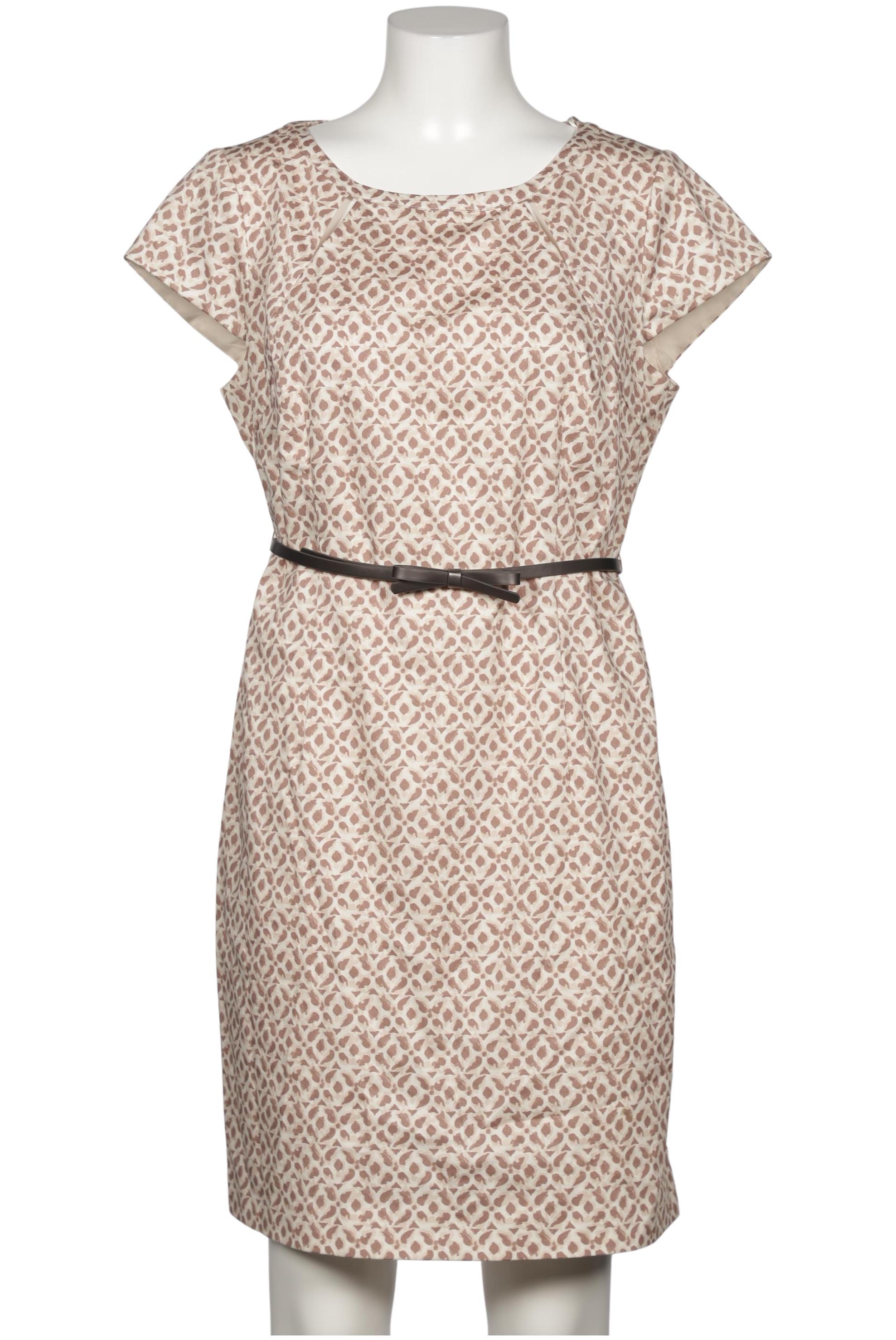

Comma Damen Kleid, beige, Gr. 42