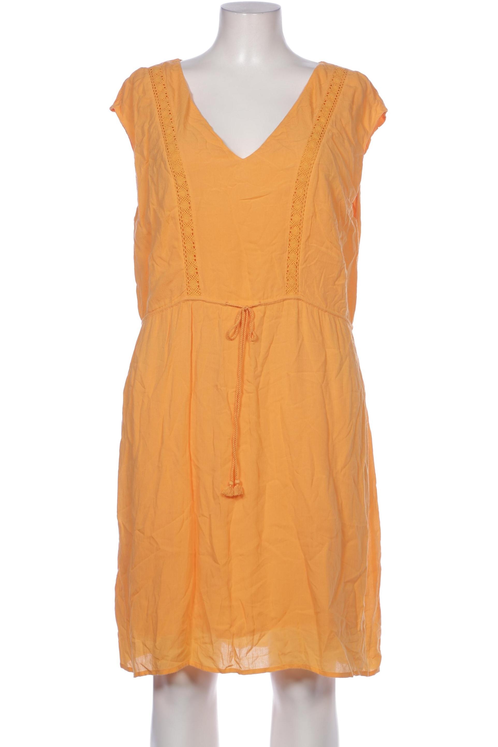 

Comma Damen Kleid, orange, Gr. 44