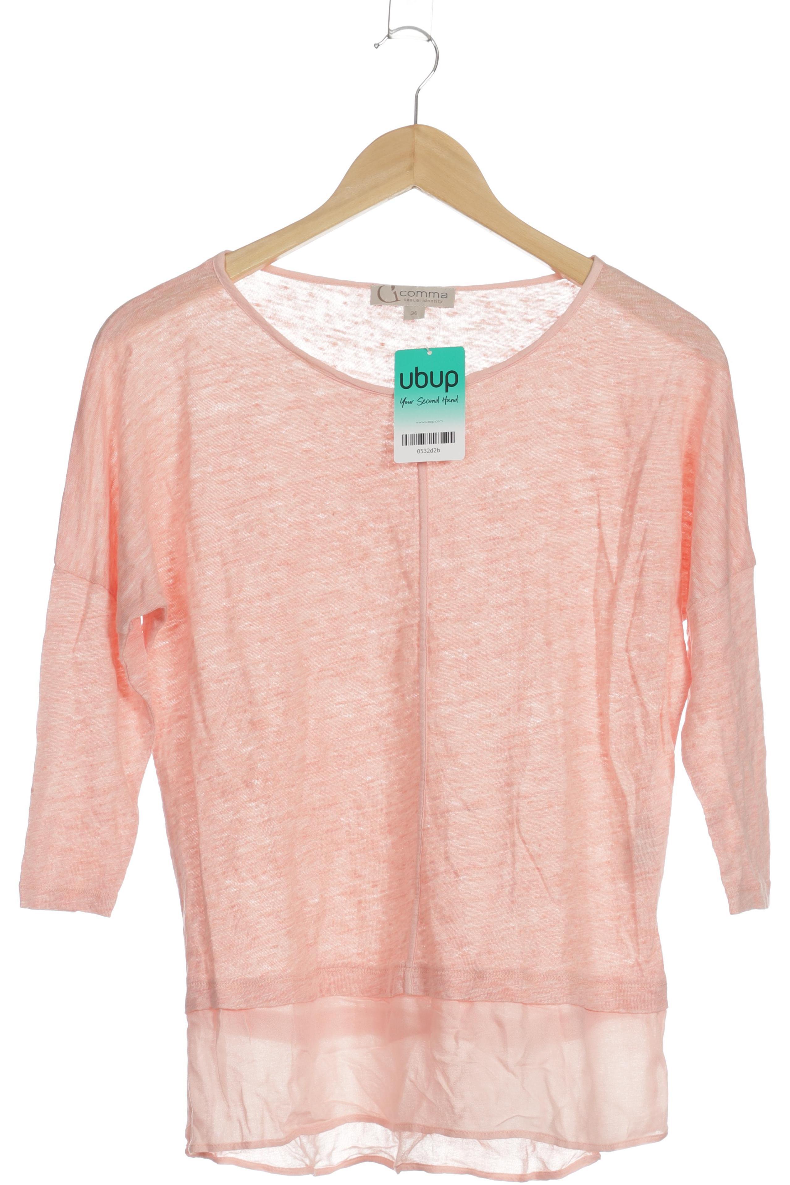 

Comma Damen Langarmshirt, pink, Gr. 36