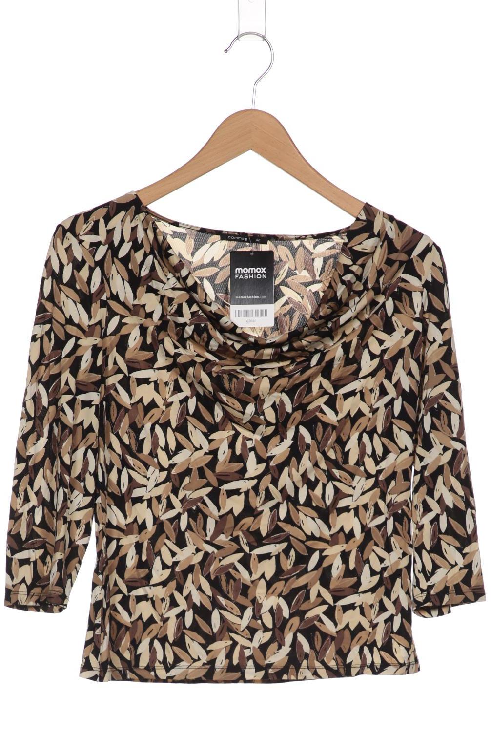 

Comma Damen Langarmshirt, schwarz, Gr. 42