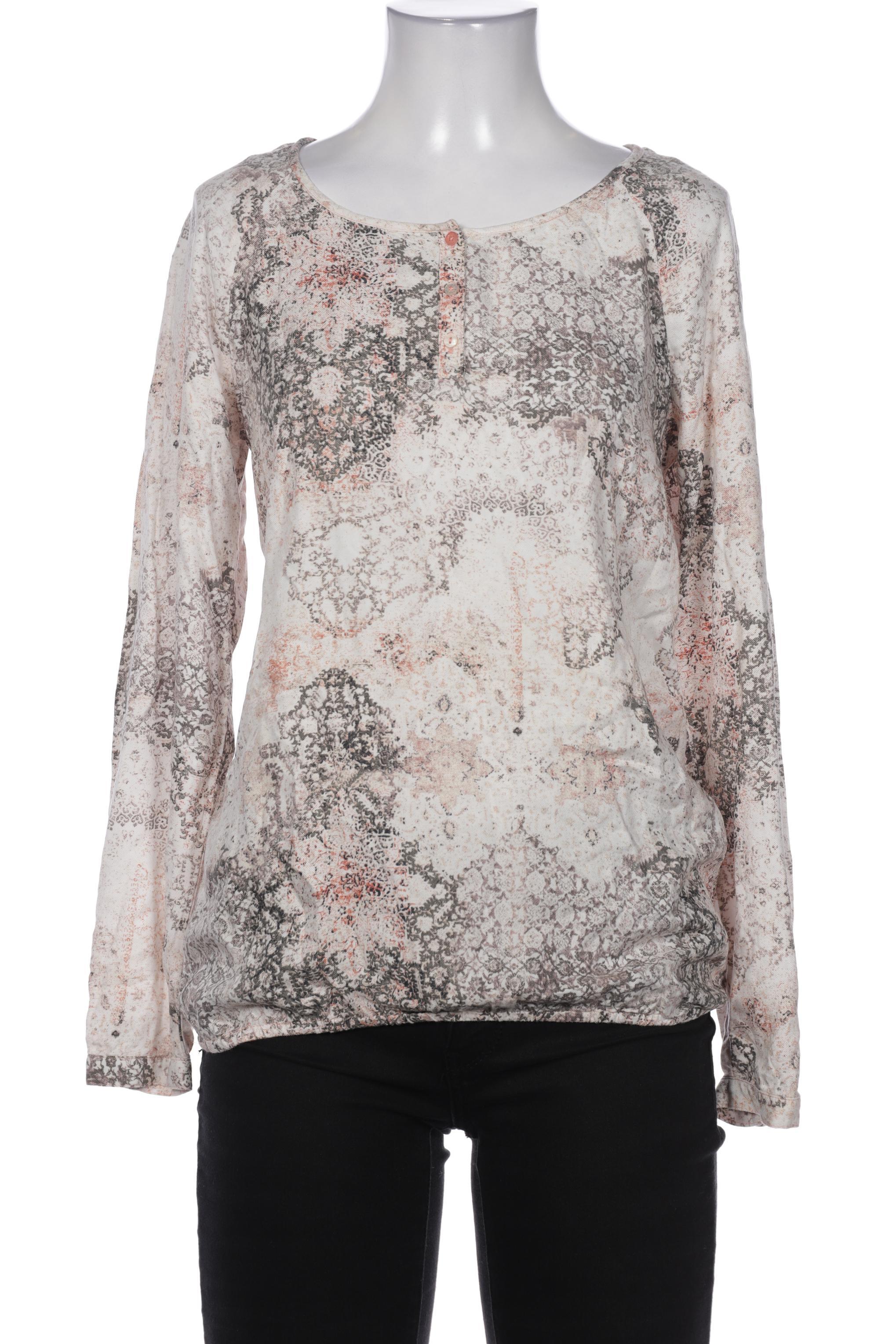 

Comma Damen Langarmshirt, beige, Gr. 34