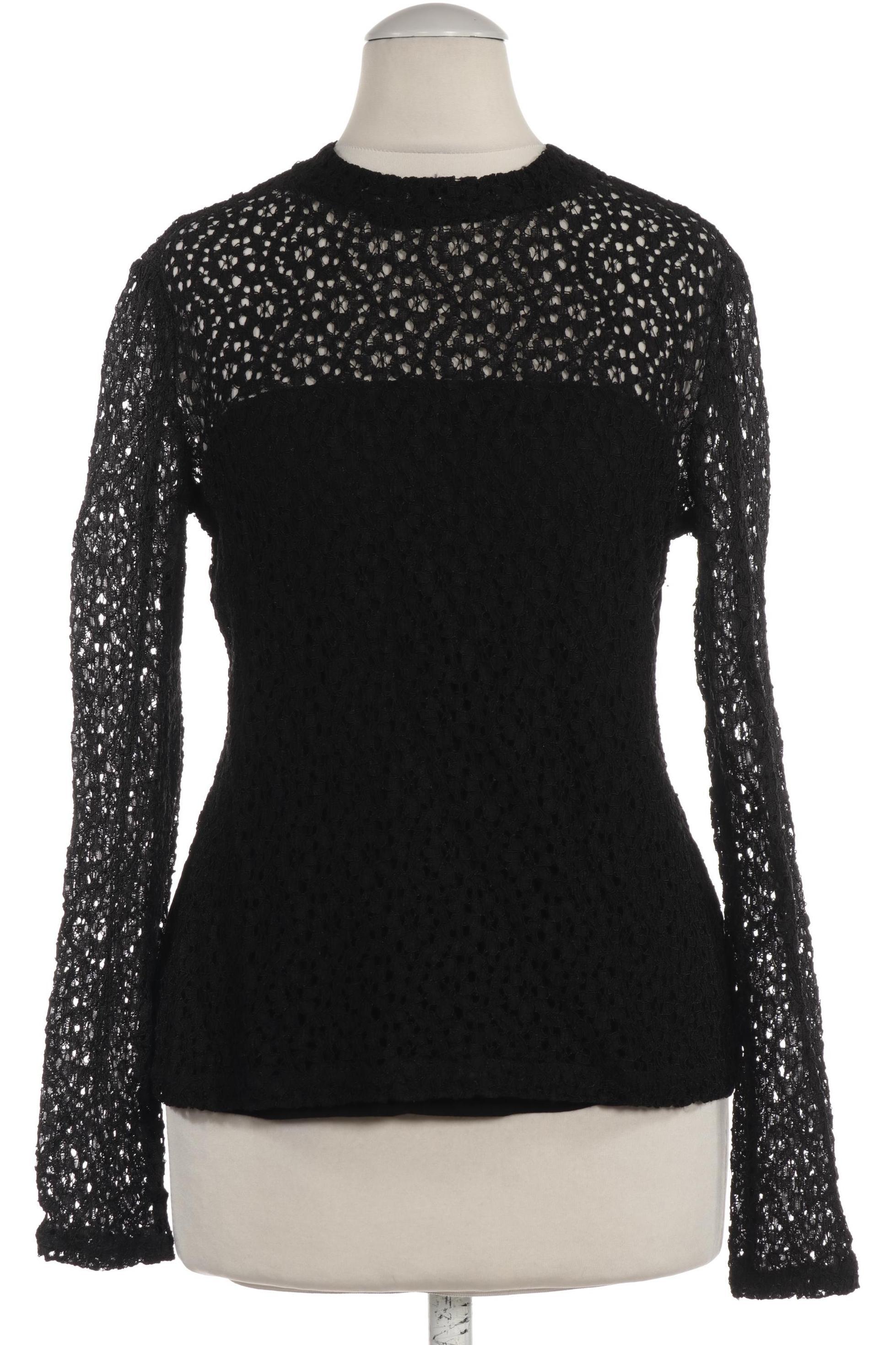 

Comma Damen Langarmshirt, schwarz, Gr. 36