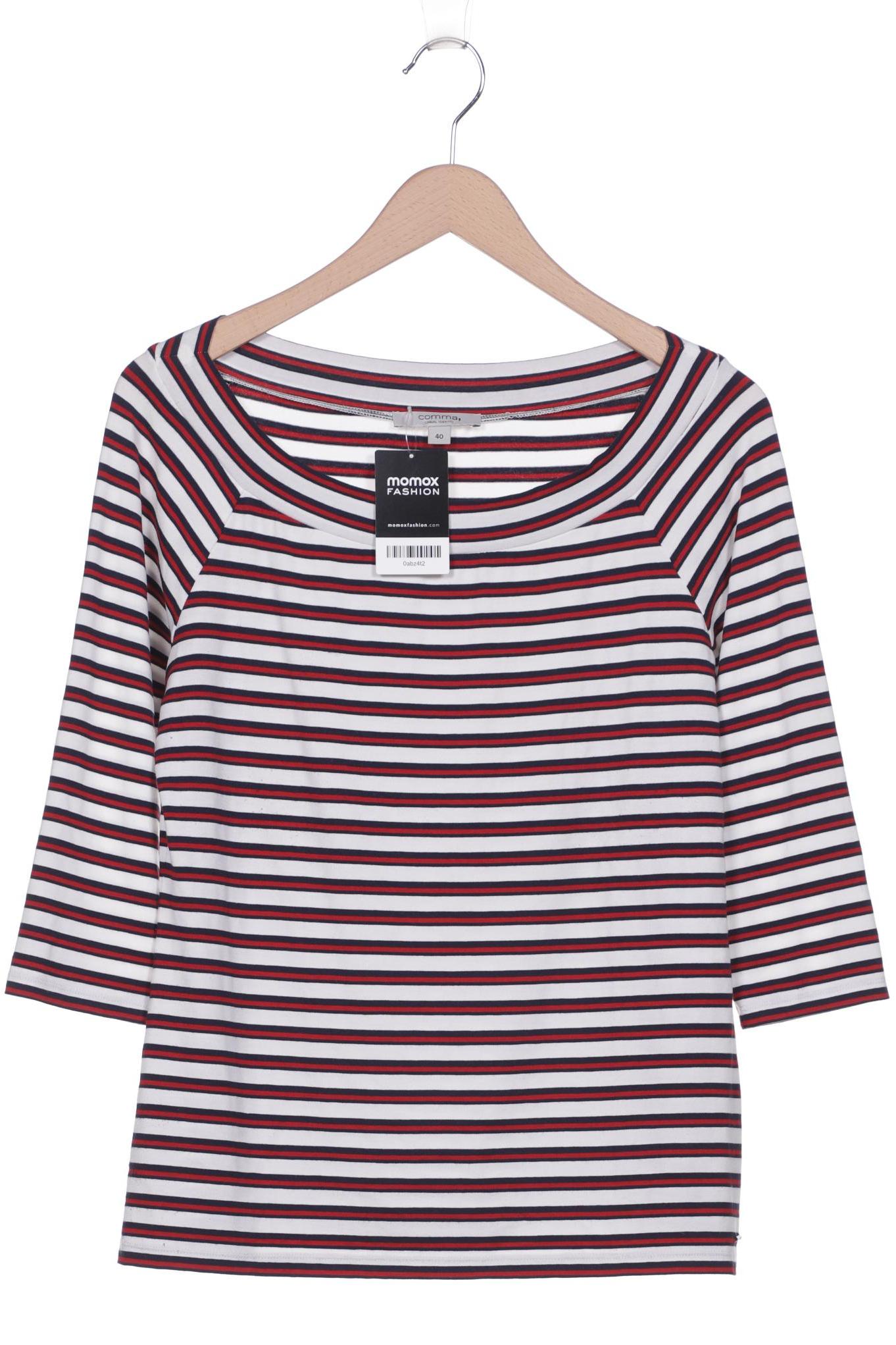 

Comma Damen Langarmshirt, marineblau