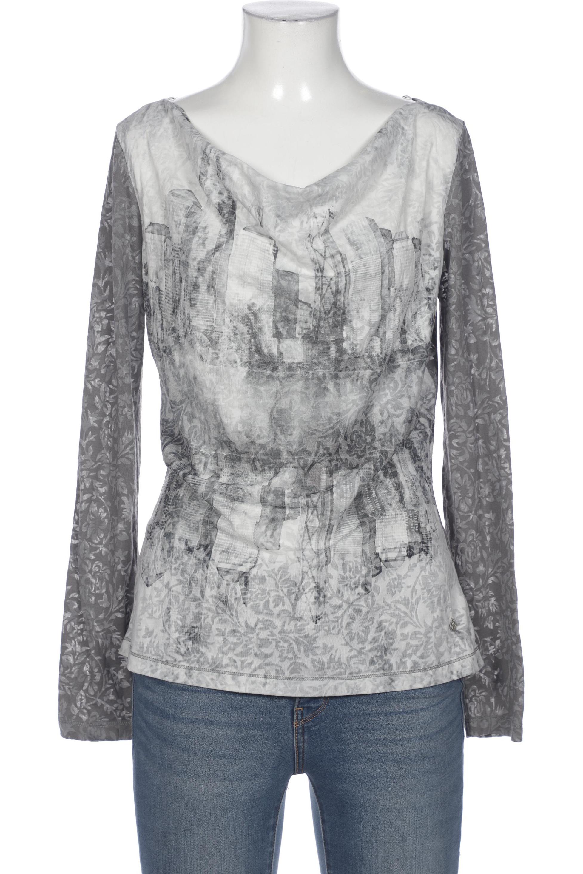 

Comma Damen Langarmshirt, grau