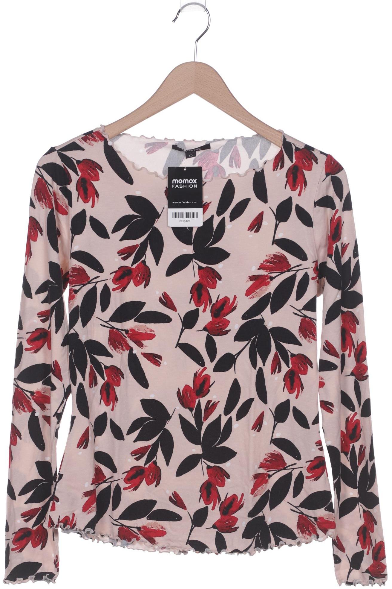 

Comma Damen Langarmshirt, beige, Gr. 40