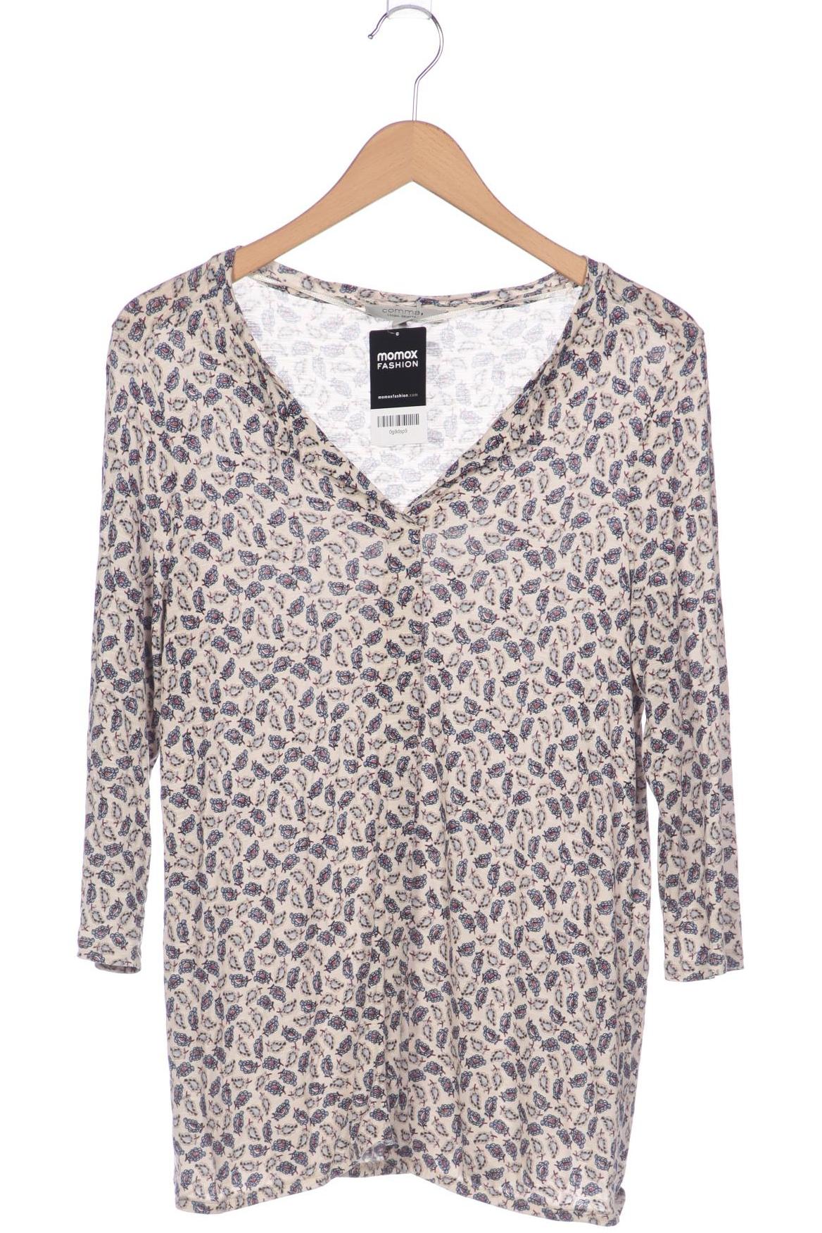

Comma Damen Langarmshirt, marineblau, Gr. 42