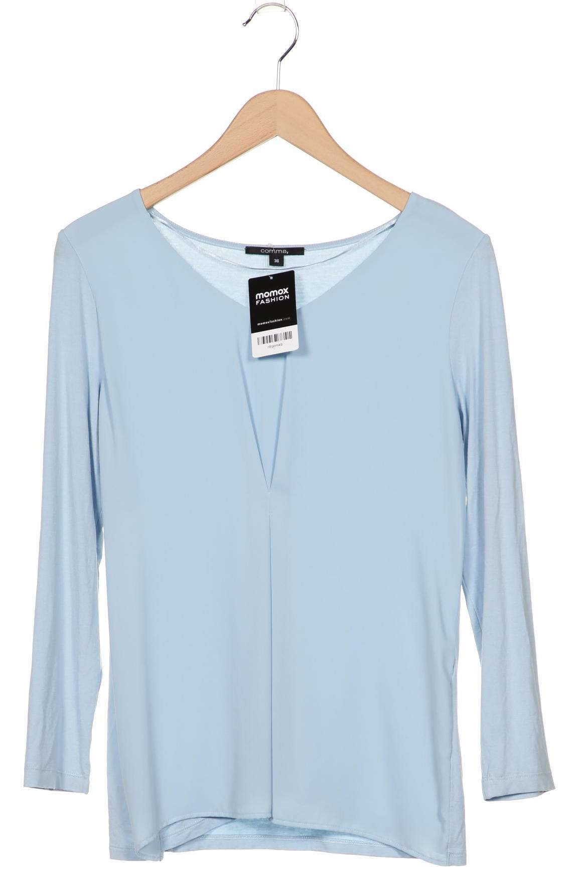 

Comma Damen Langarmshirt, hellblau