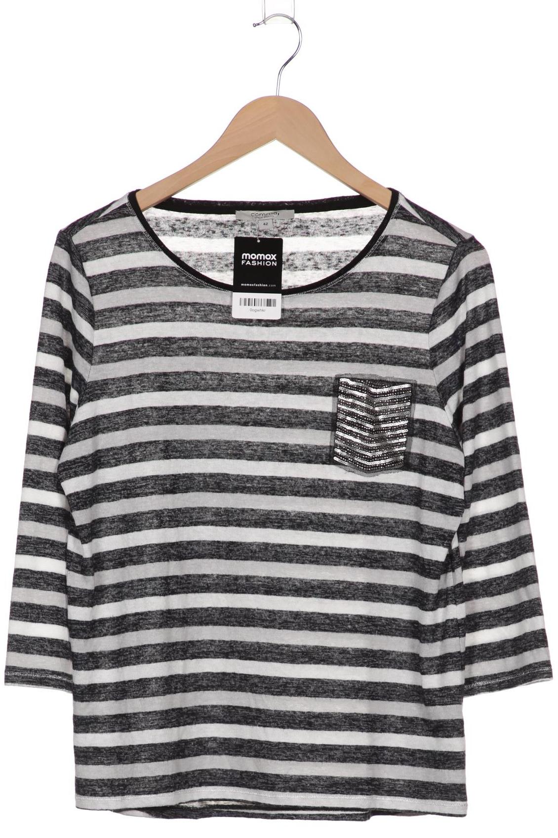 

Comma Damen Langarmshirt, schwarz