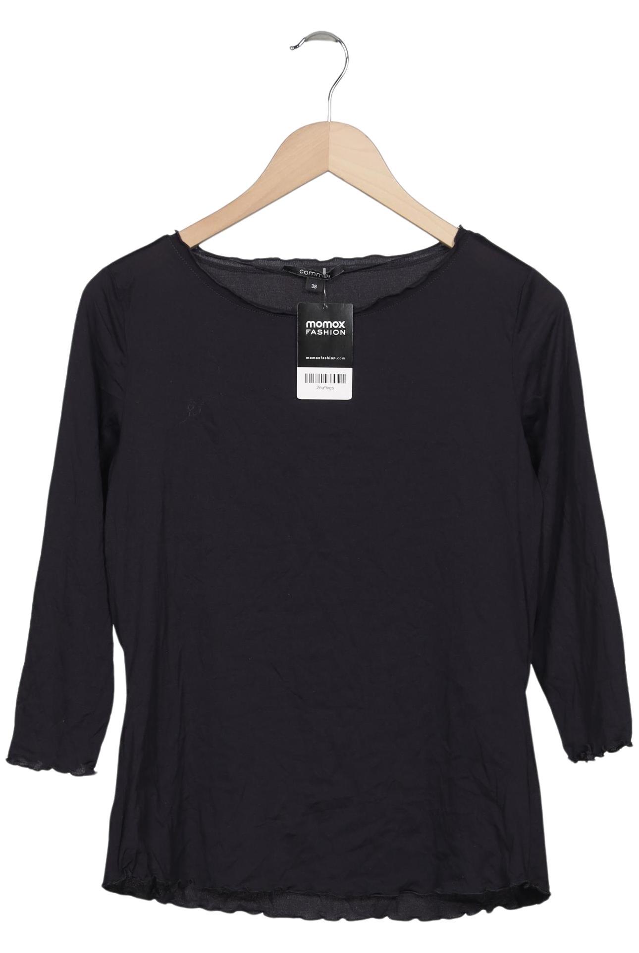 

Comma Damen Langarmshirt, marineblau, Gr. 38