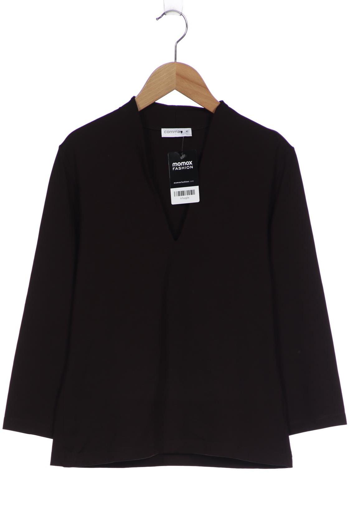 

Comma Damen Langarmshirt, braun, Gr. 42