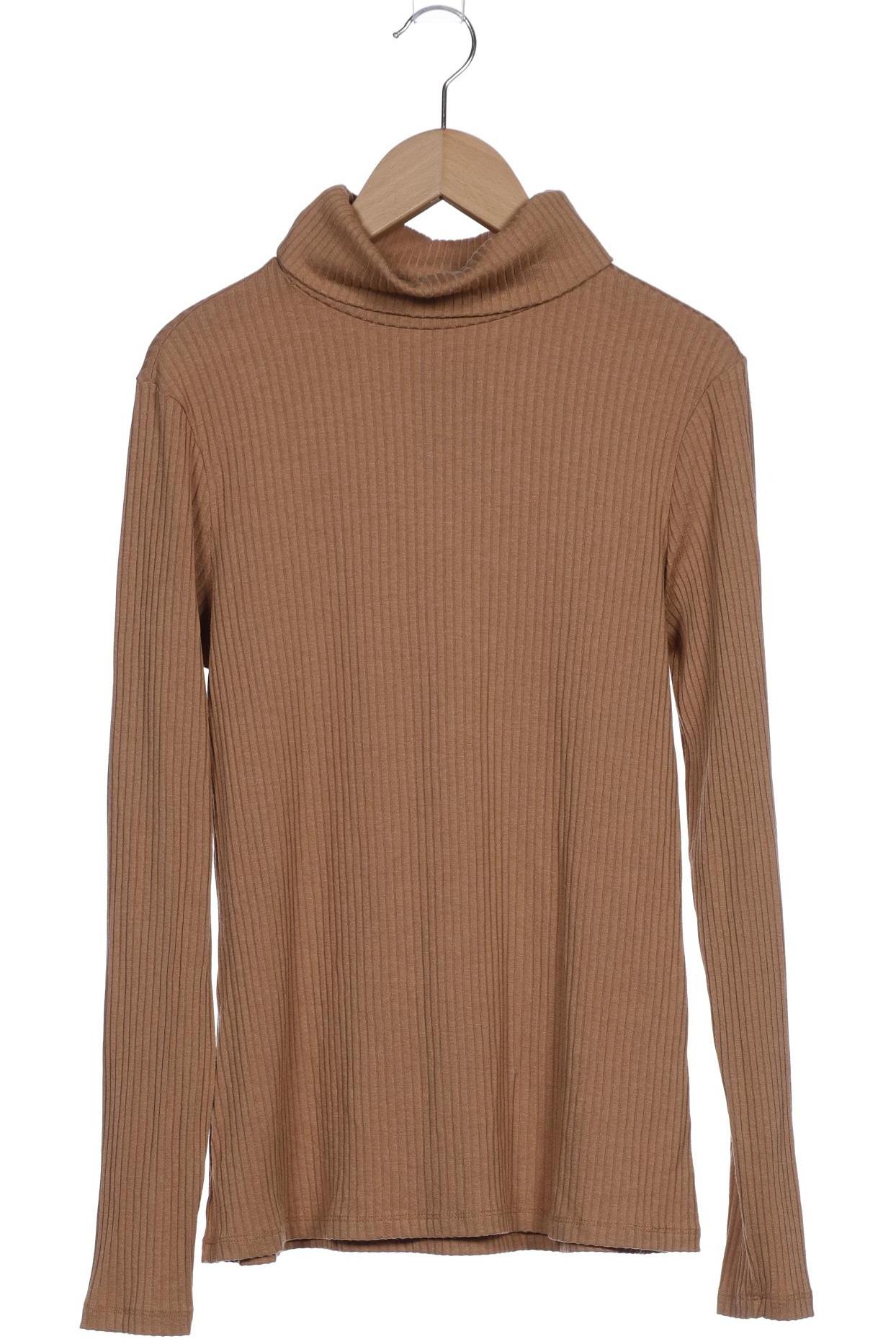 

Comma Damen Langarmshirt, beige, Gr. 38