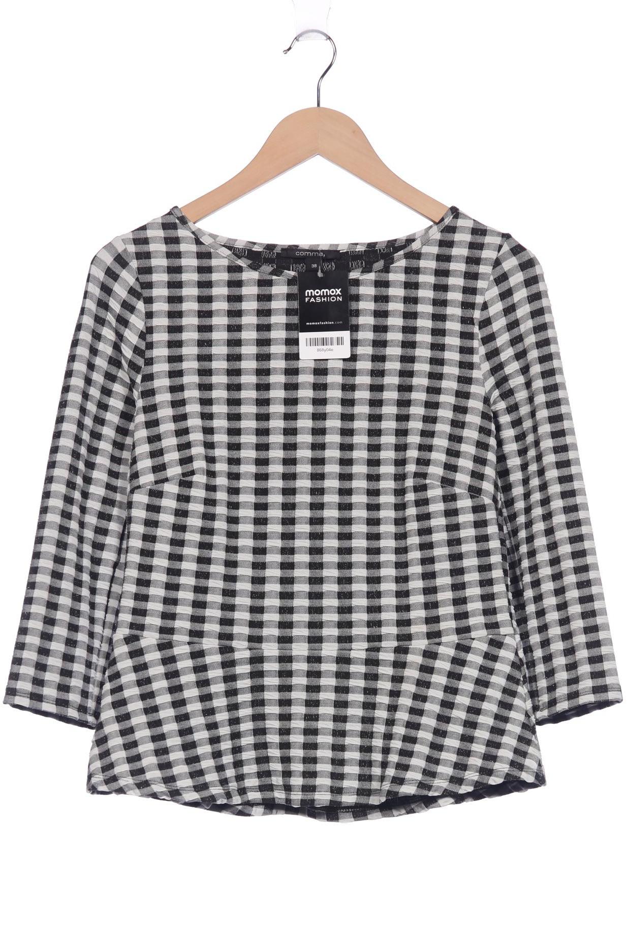 

Comma Damen Langarmshirt, grau, Gr. 38