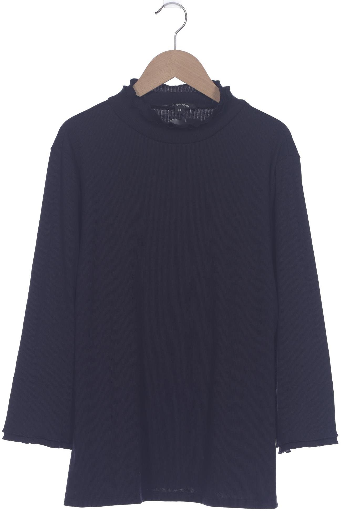 

Comma Damen Langarmshirt, marineblau, Gr. 44