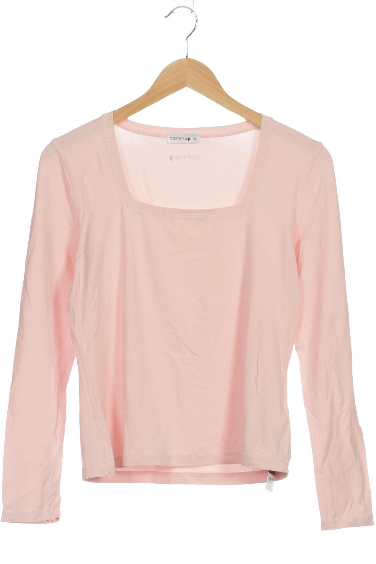 

Comma Damen Langarmshirt, pink, Gr. 42