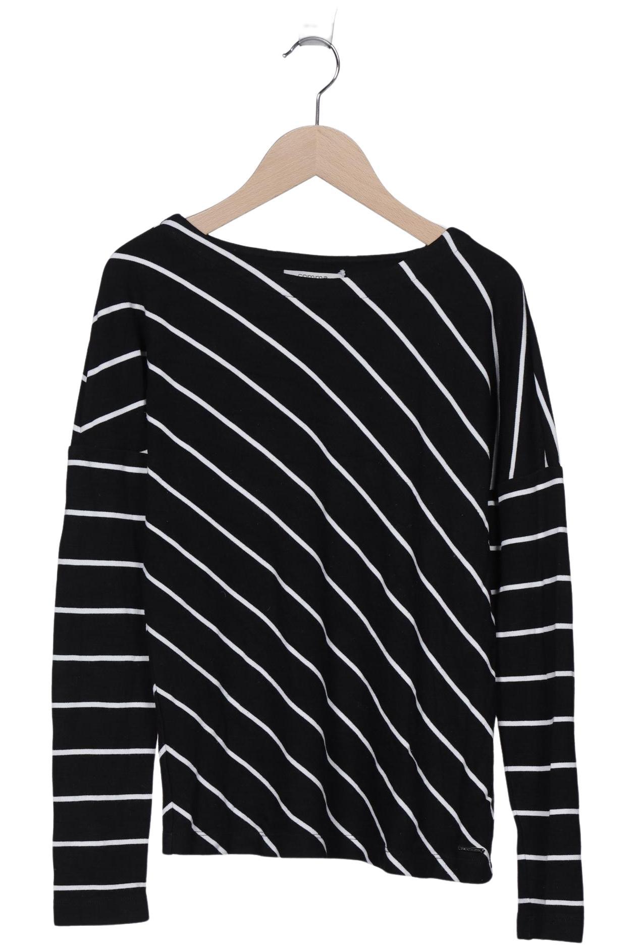 

Comma Damen Langarmshirt, mehrfarbig, Gr. 34