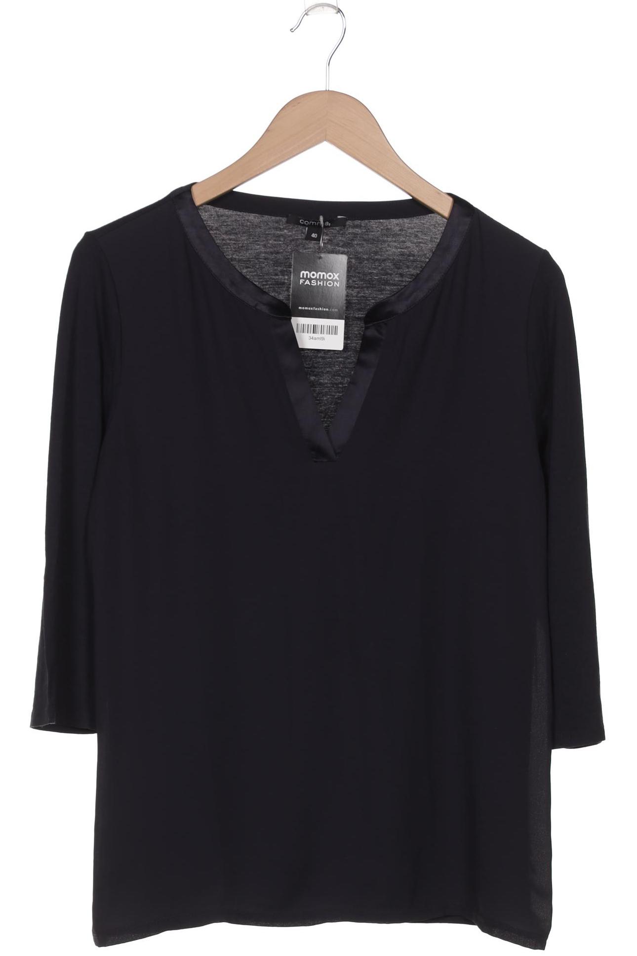 

Comma Damen Langarmshirt, marineblau, Gr. 40
