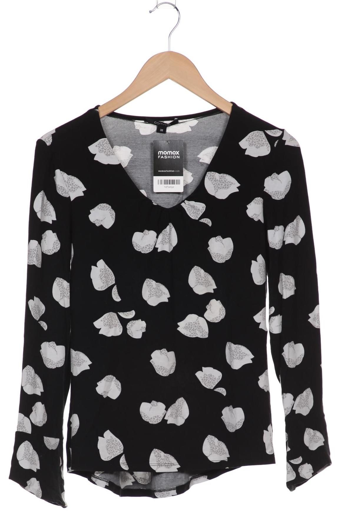 

Comma Damen Langarmshirt, schwarz