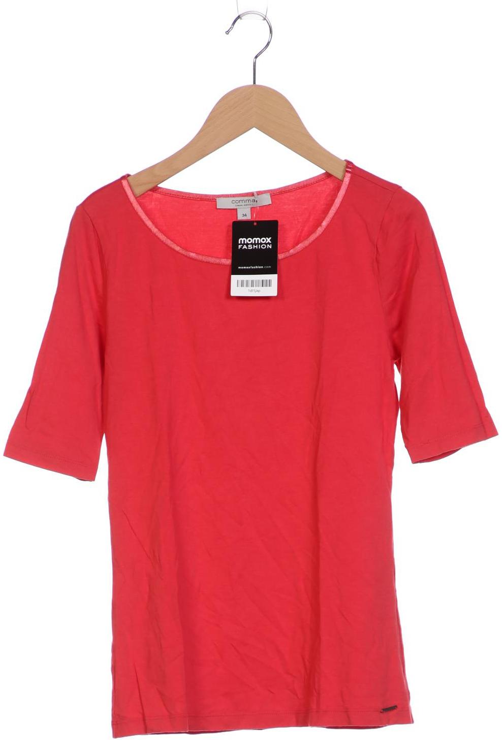 

Comma Damen Langarmshirt, rot