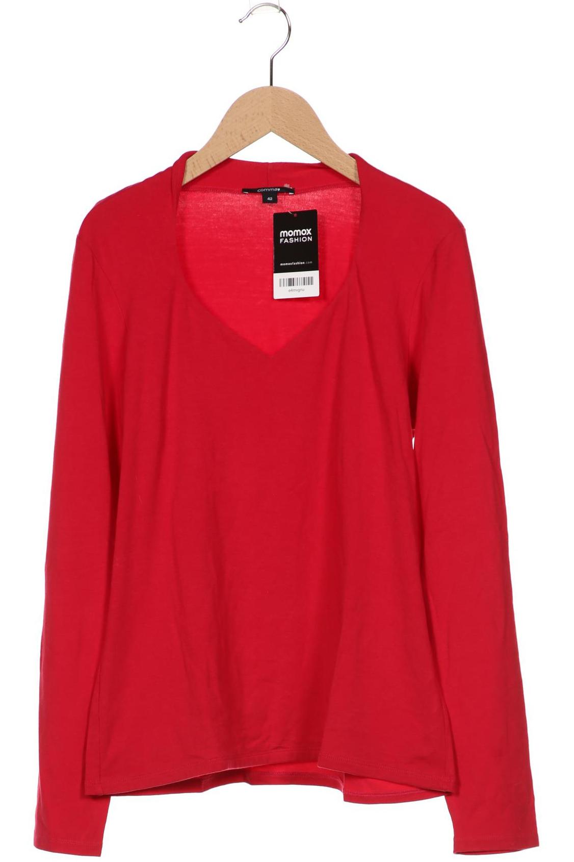 

Comma Damen Langarmshirt, rot, Gr. 42